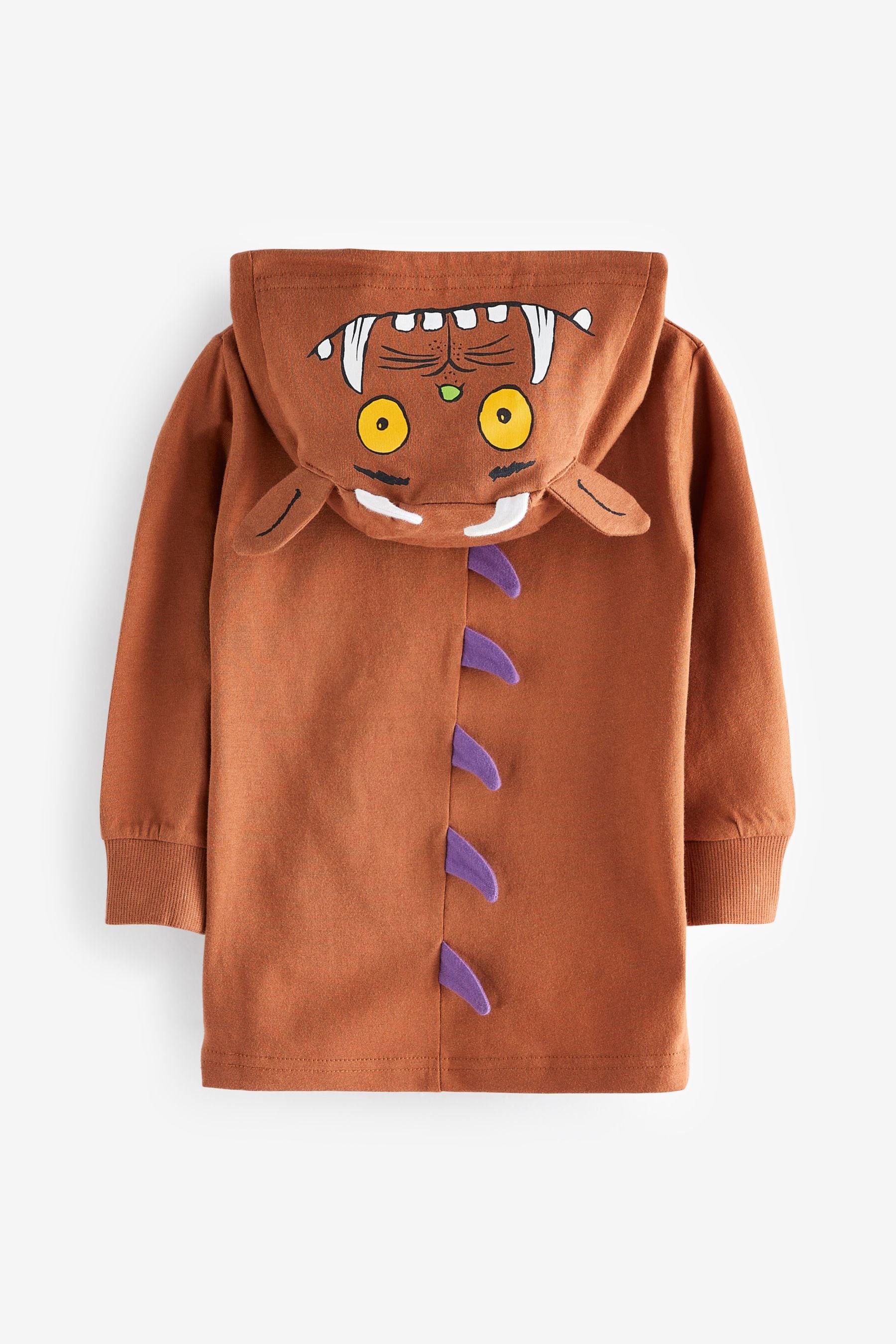 Rust Brown The Gruffalo Long Sleeve Hoodie (3mths-8yrs)