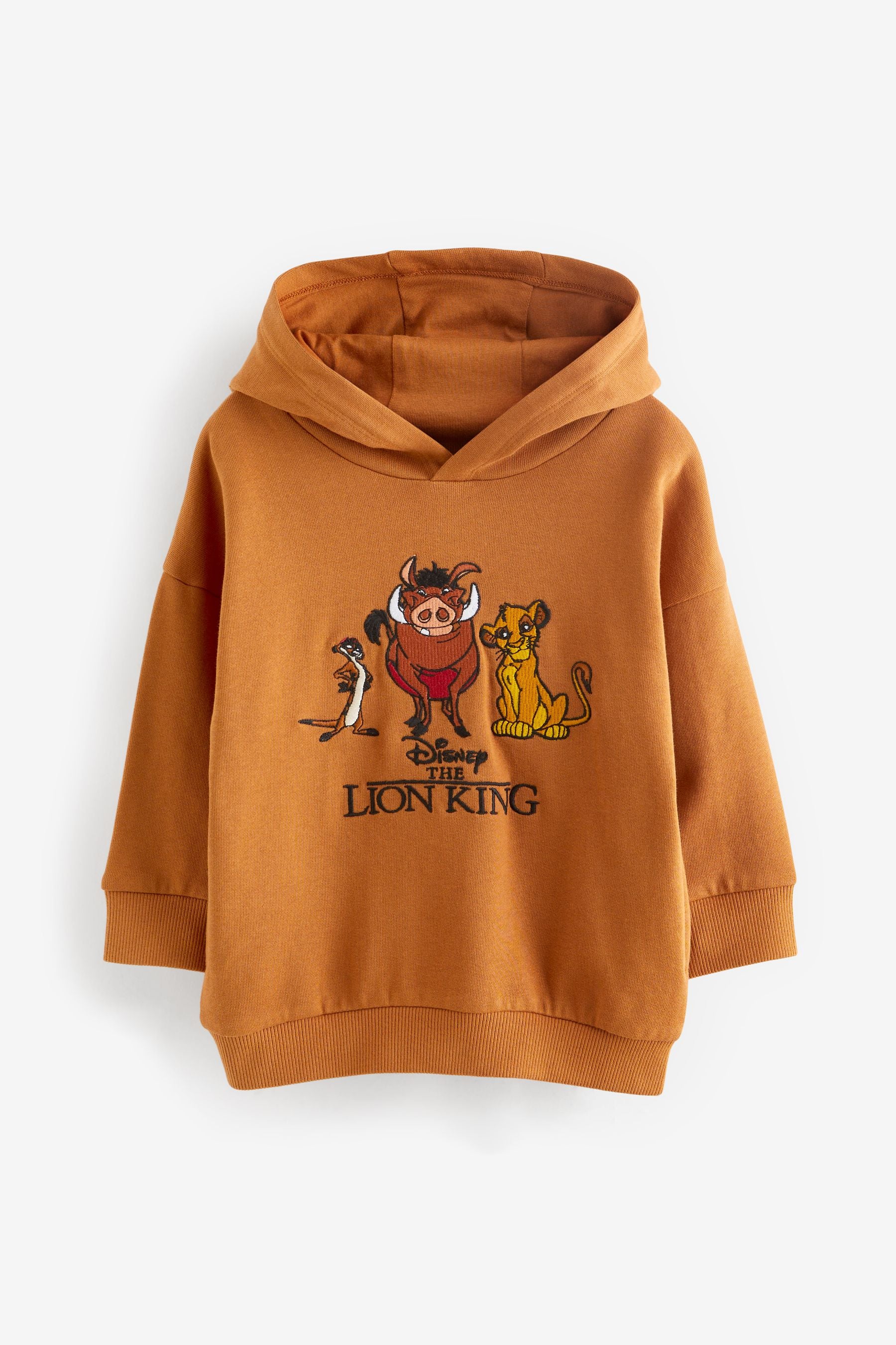 Rust Brown Disney Lion King Hoodie (6mths-8yrs)