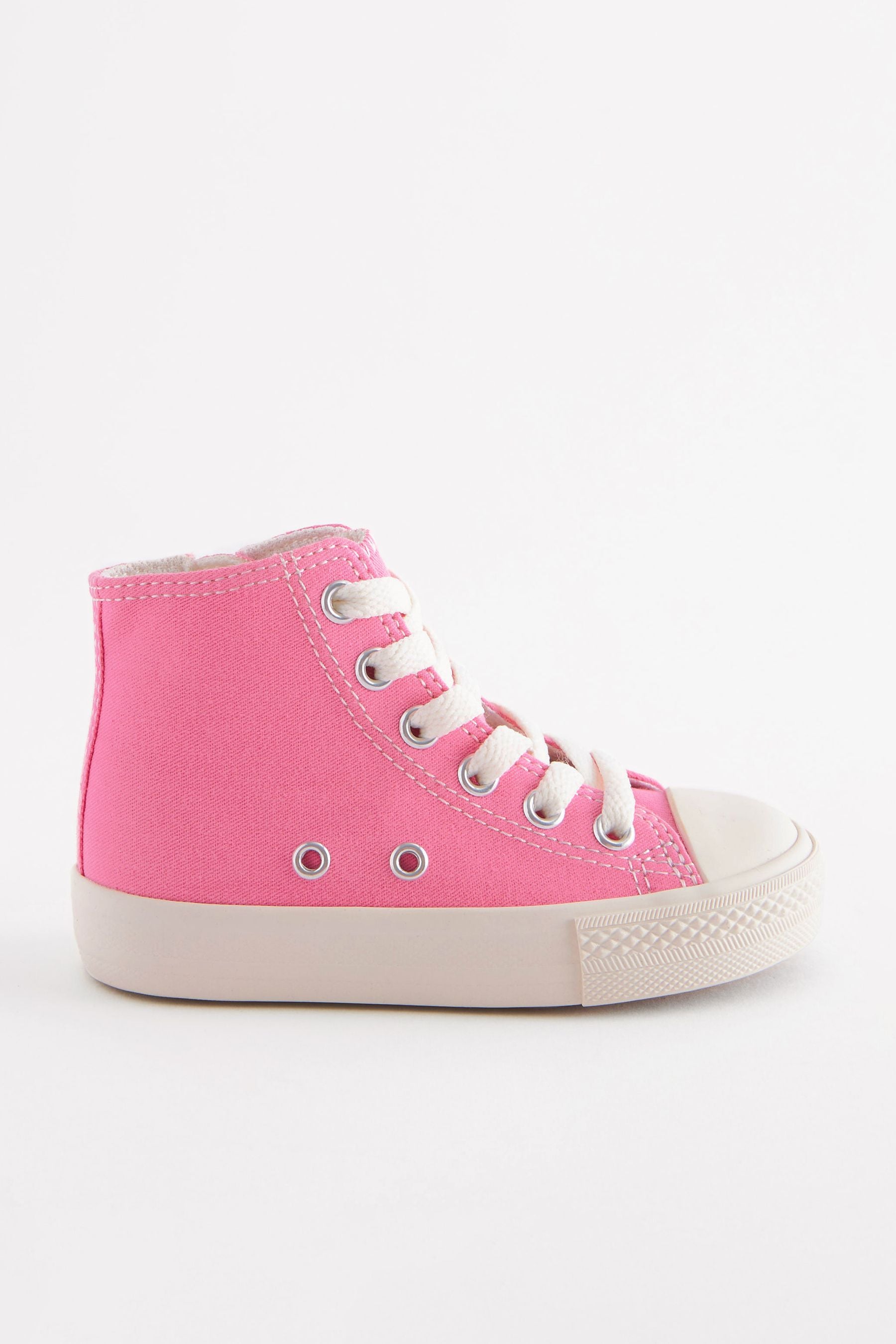 Pink High Top Trainers