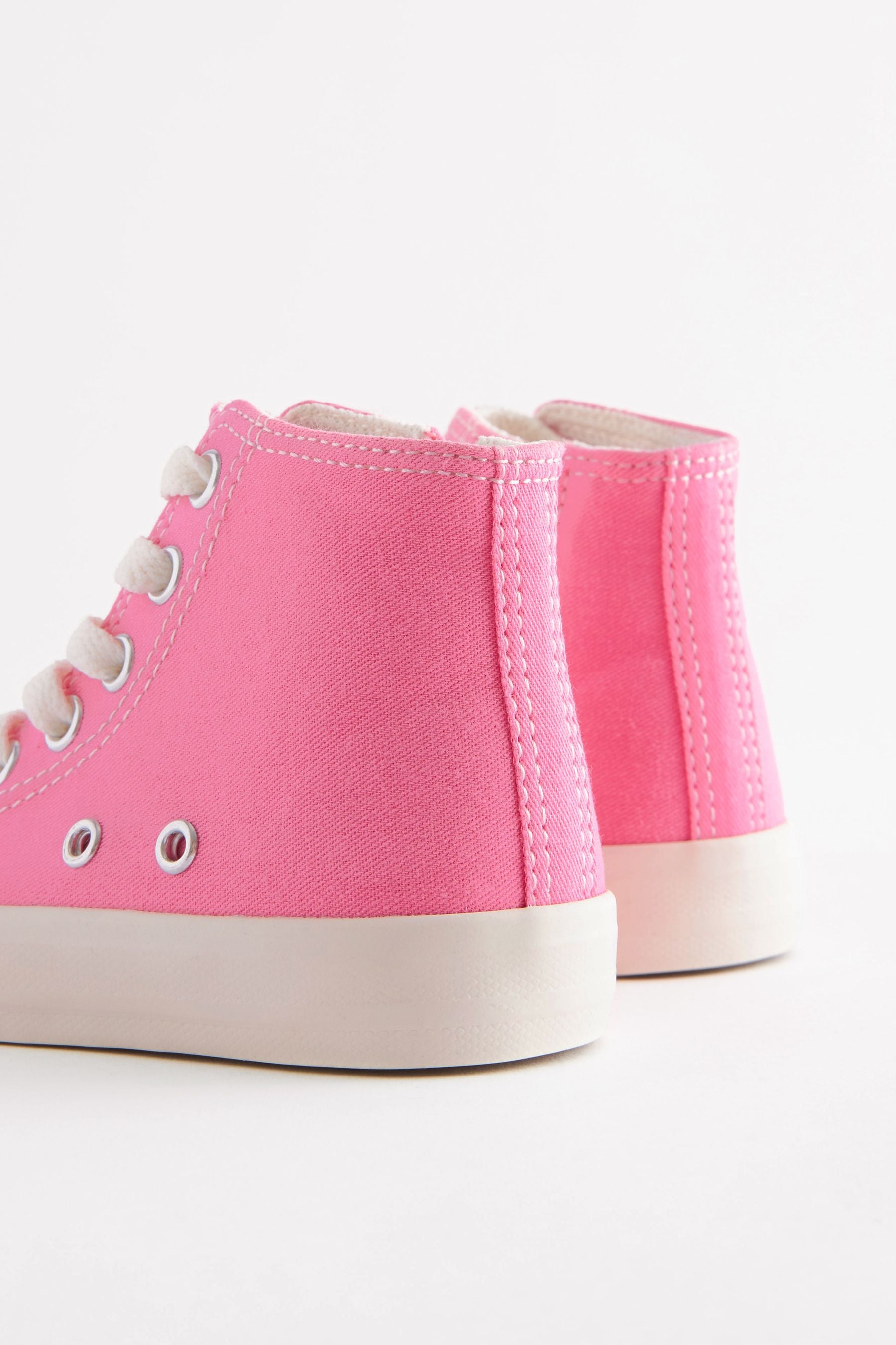 Pink High Top Trainers