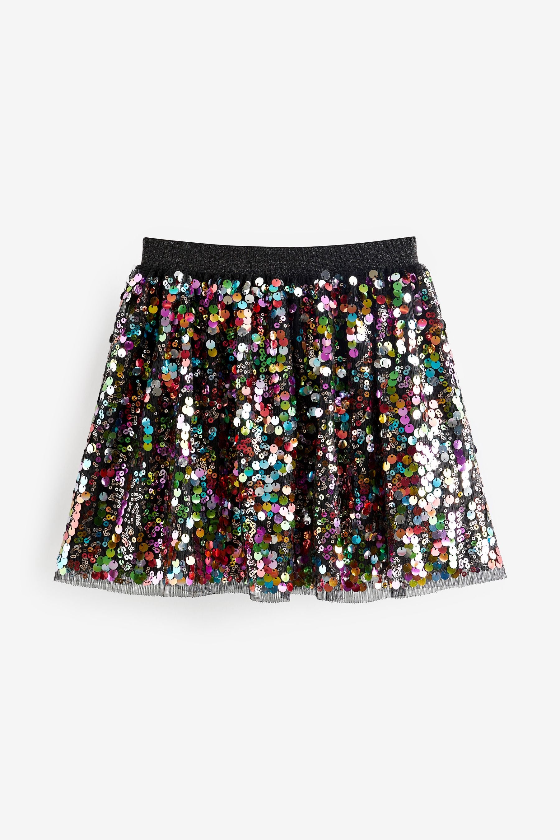 Rainbow Sequin Skirt (3-16yrs)