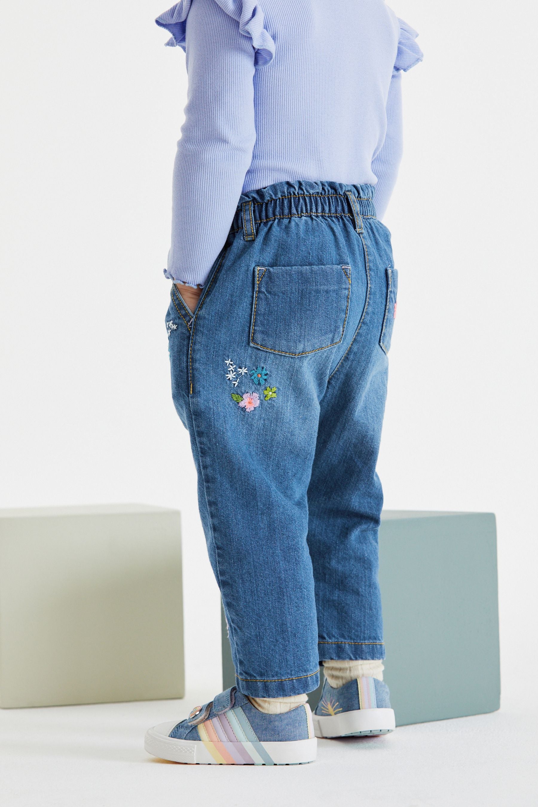 Blue Bunny Character Slouchy Jeans (3mths-7yrs)