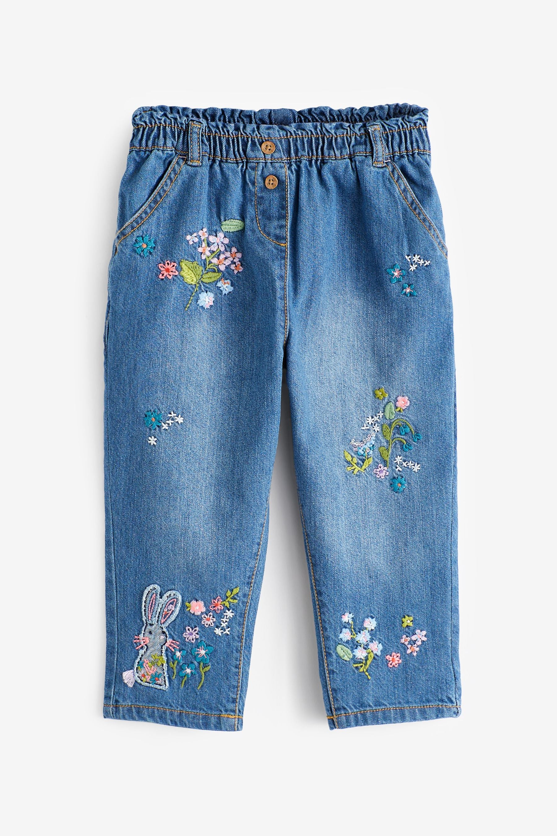 Blue Bunny Character Slouchy Jeans (3mths-7yrs)