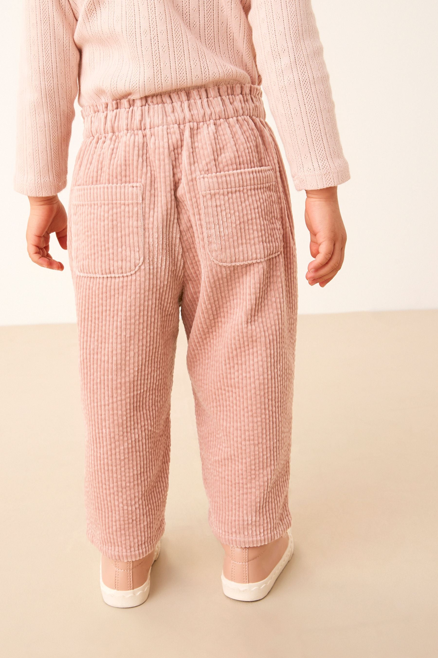 Pale Pink Corduroy Trousers (3mths-7yrs)