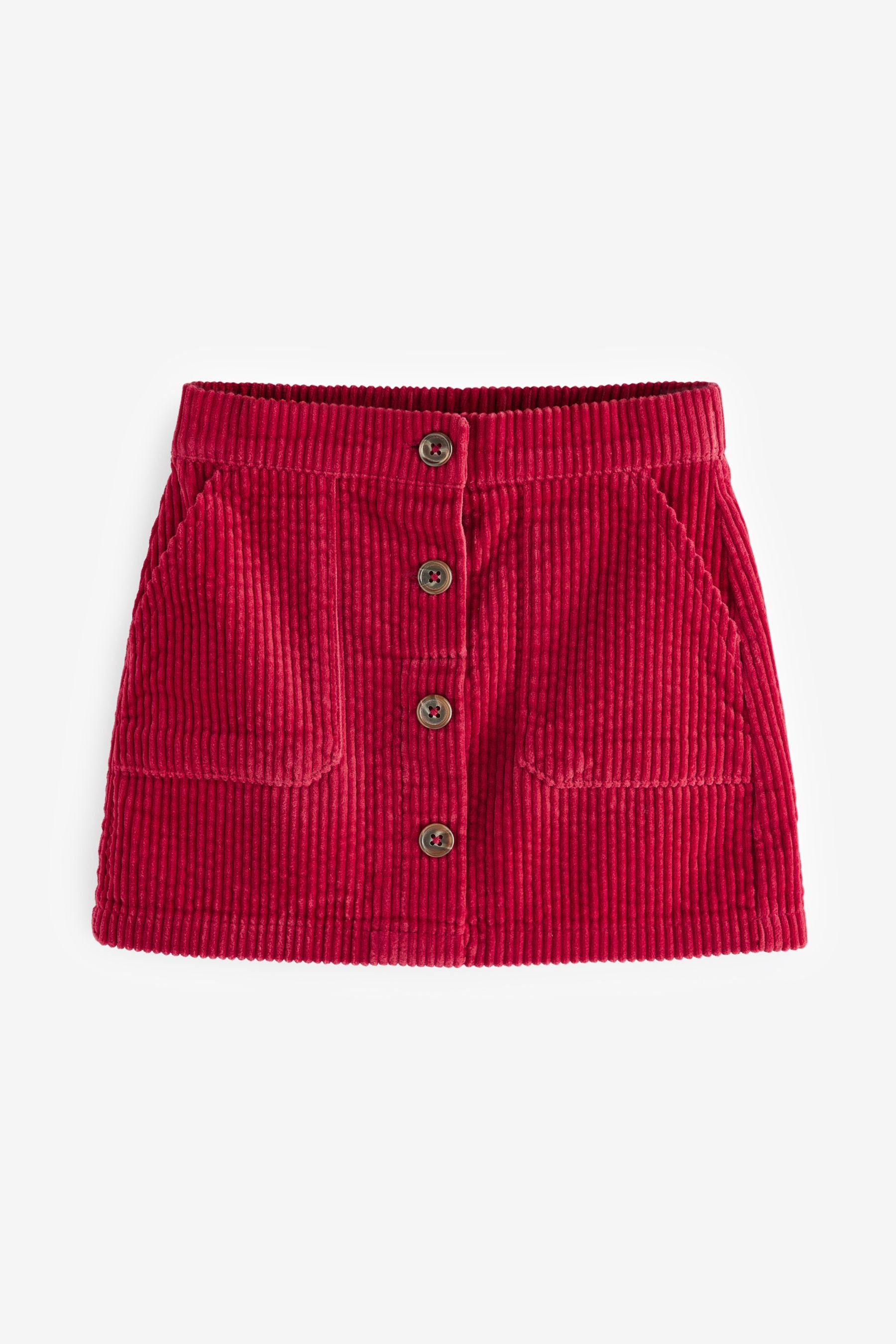 Red Corduroy Skirt (3mths-7yrs)