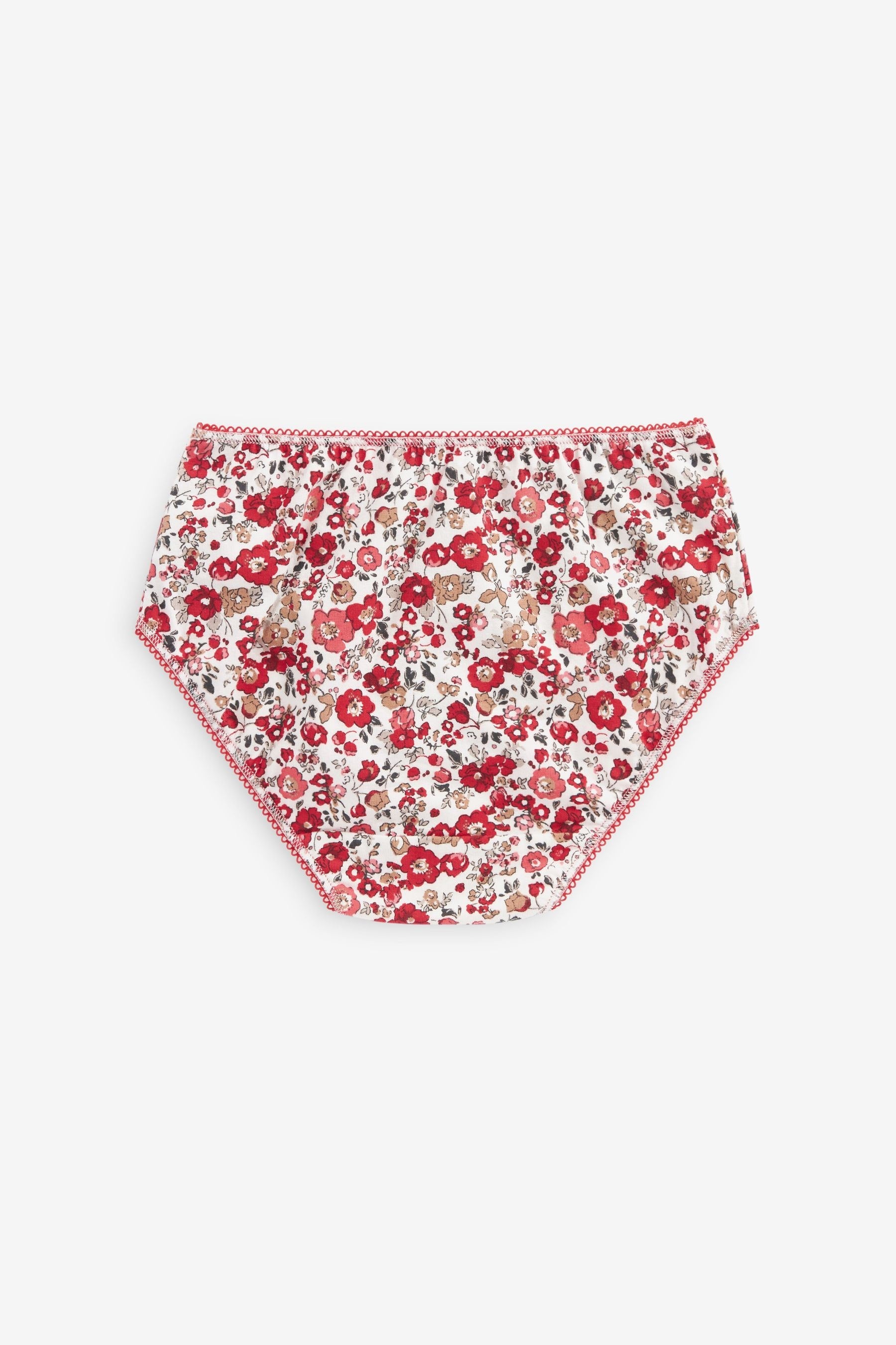 Red/White Briefs 7 Pack (1.5-16yrs)