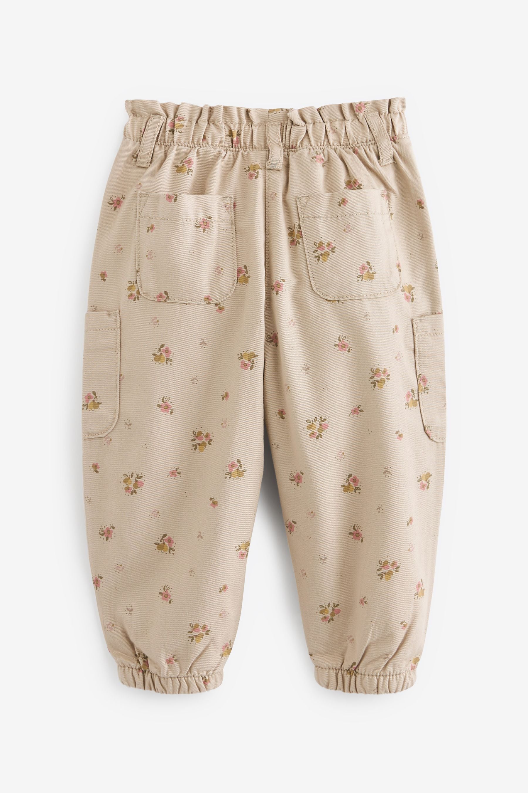 Natural Lined Cargo Trousers (3mths-7yrs)