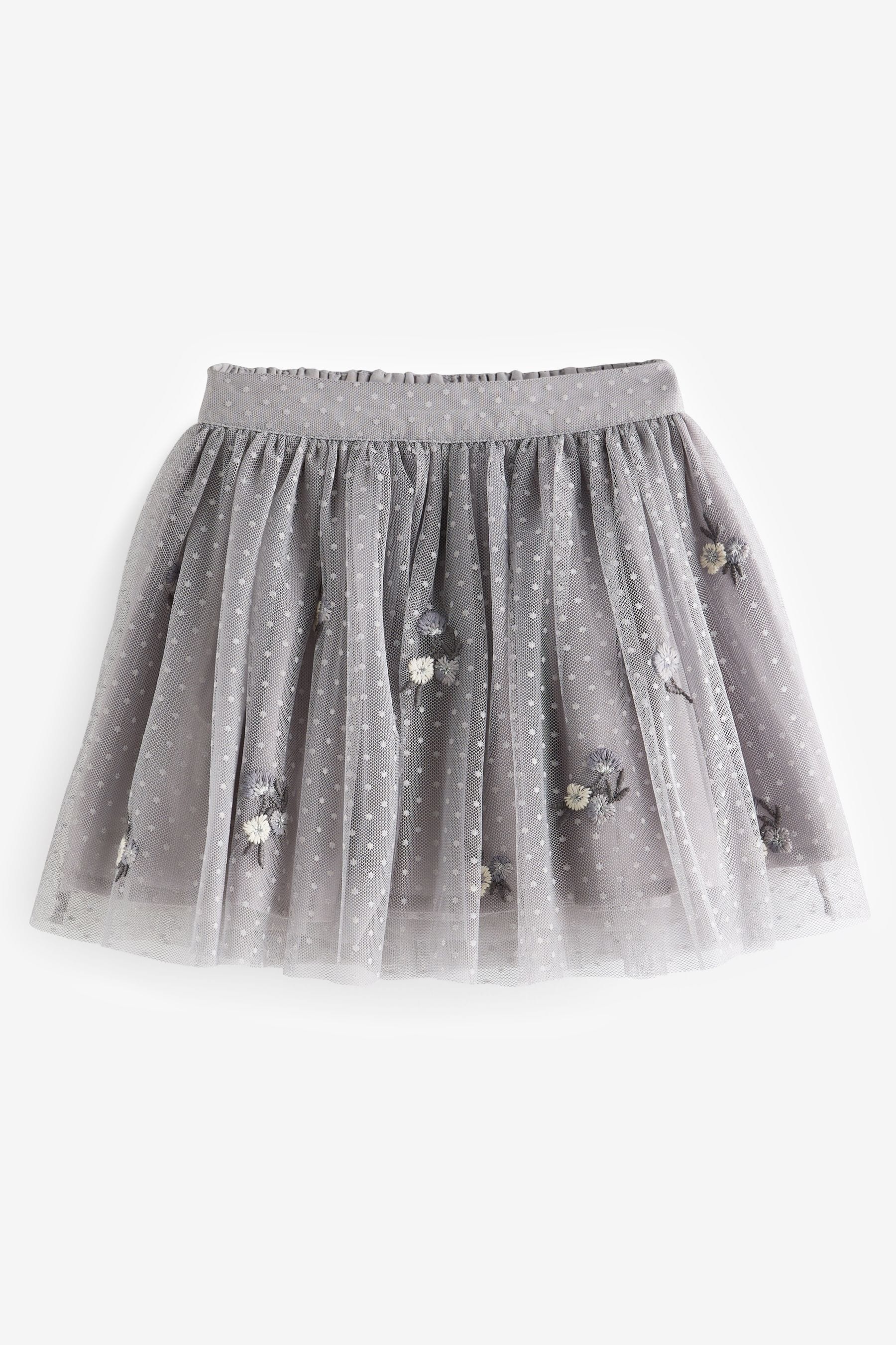 Grey Party Skirt (3mths-7yrs)