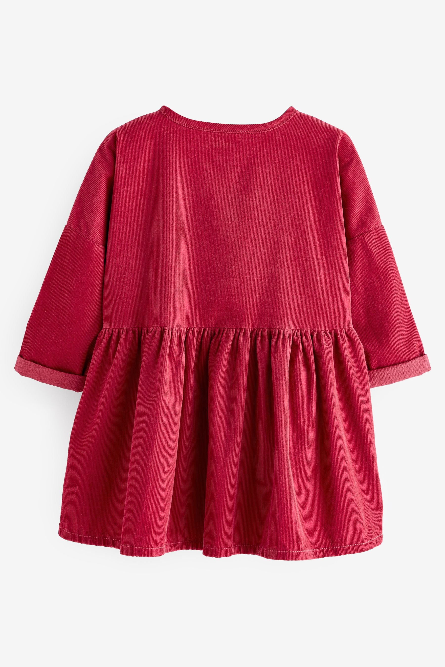 Raspberry Pink Corduroy Relaxed Dress (3mths-8yrs)