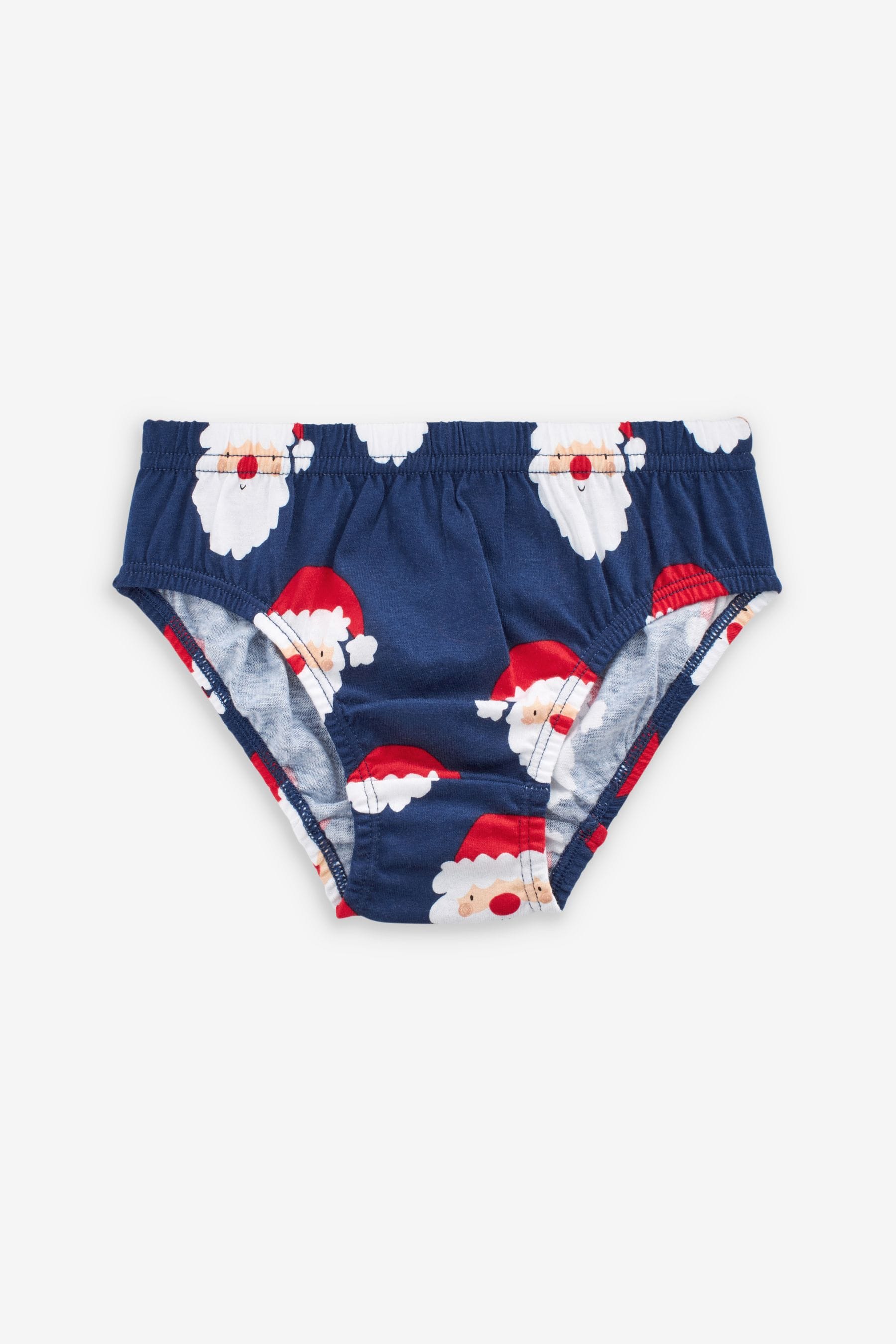 Red Christmas Briefs 3 Pack (1.5-10yrs)