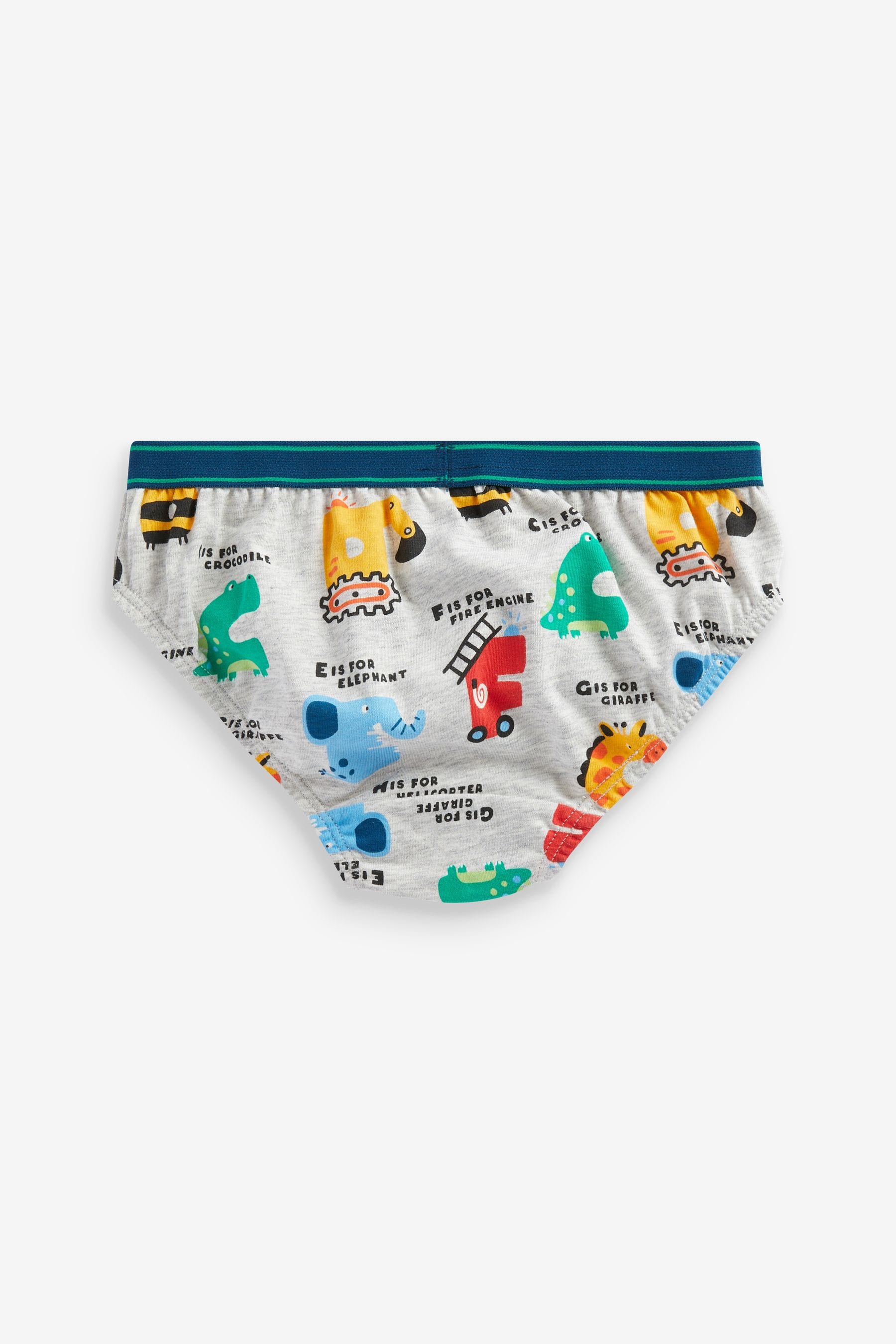 Alphabet Briefs 5 Pack (1.5-10yrs)