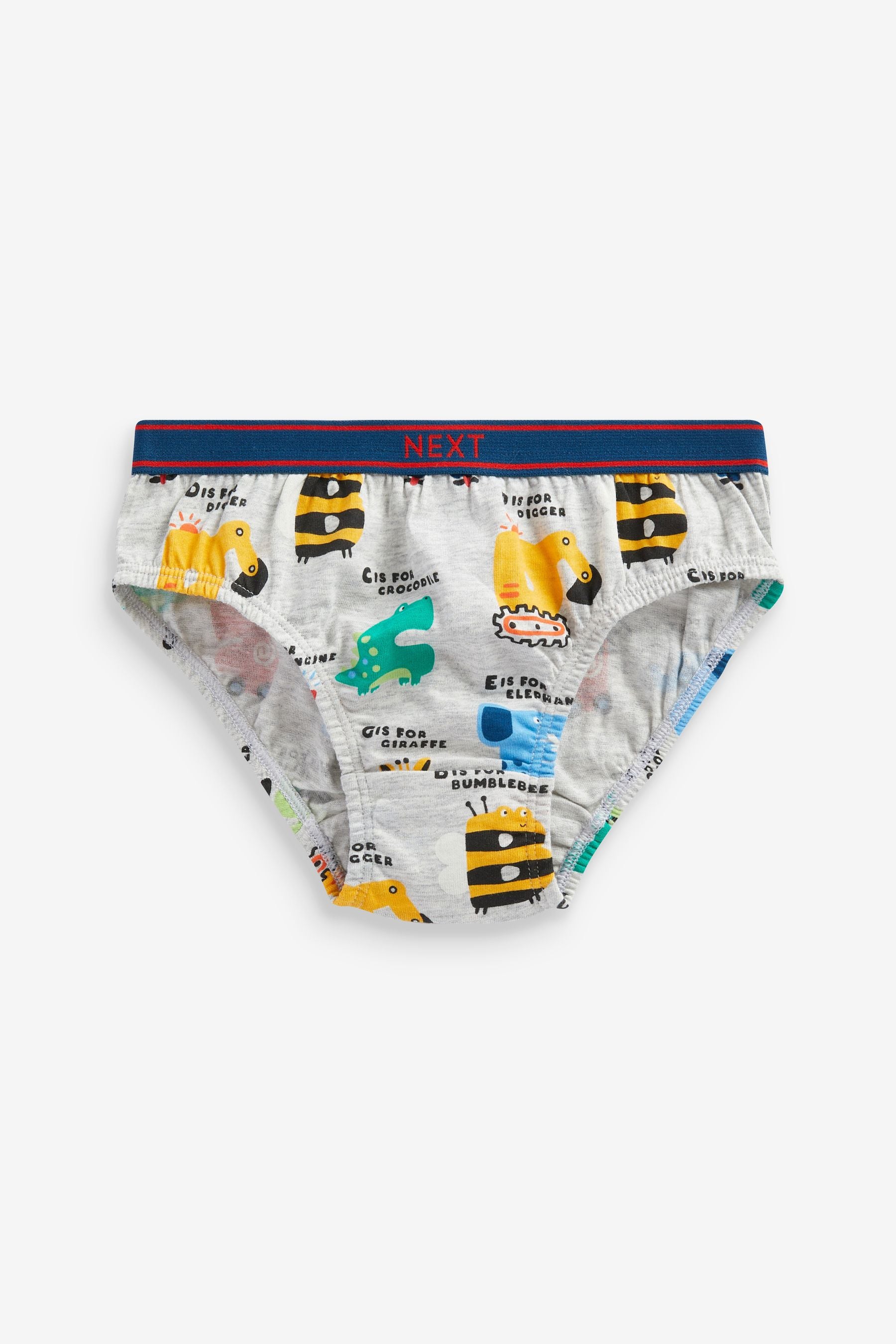 Alphabet Briefs 5 Pack (1.5-10yrs)