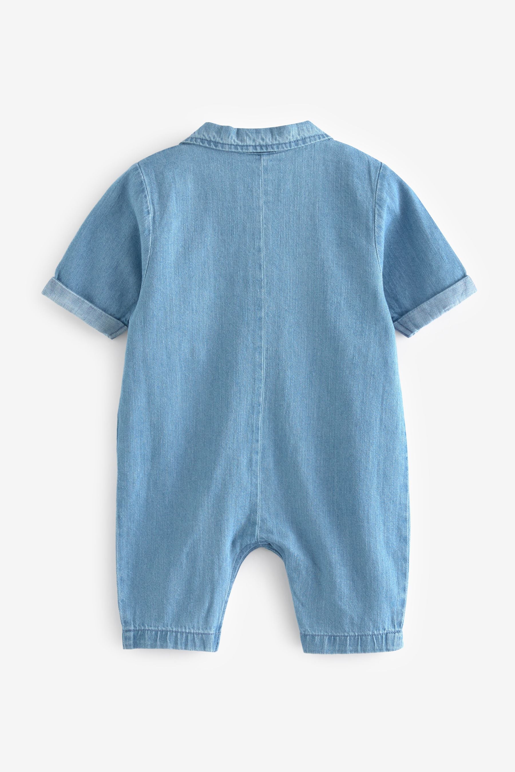 Blue Denim Overall Baby Jumpsuit (0mths-2yrs)