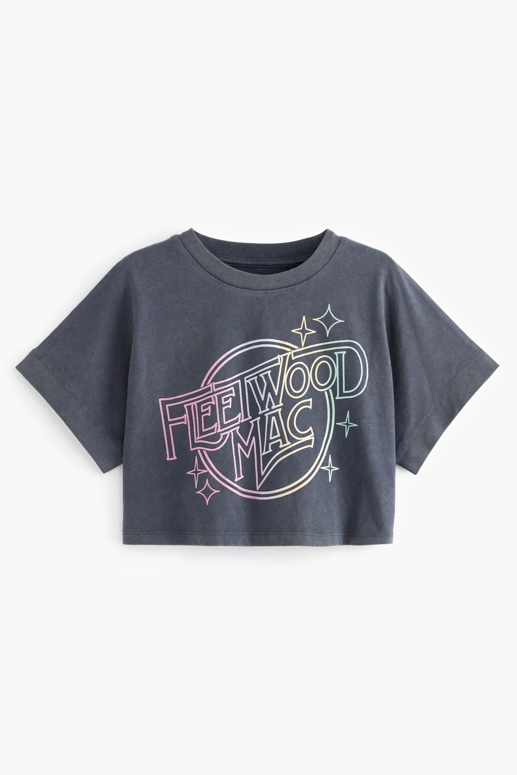 Fleetwood Mac Charcoal Grey Band License T-Shirt (3-16yrs)