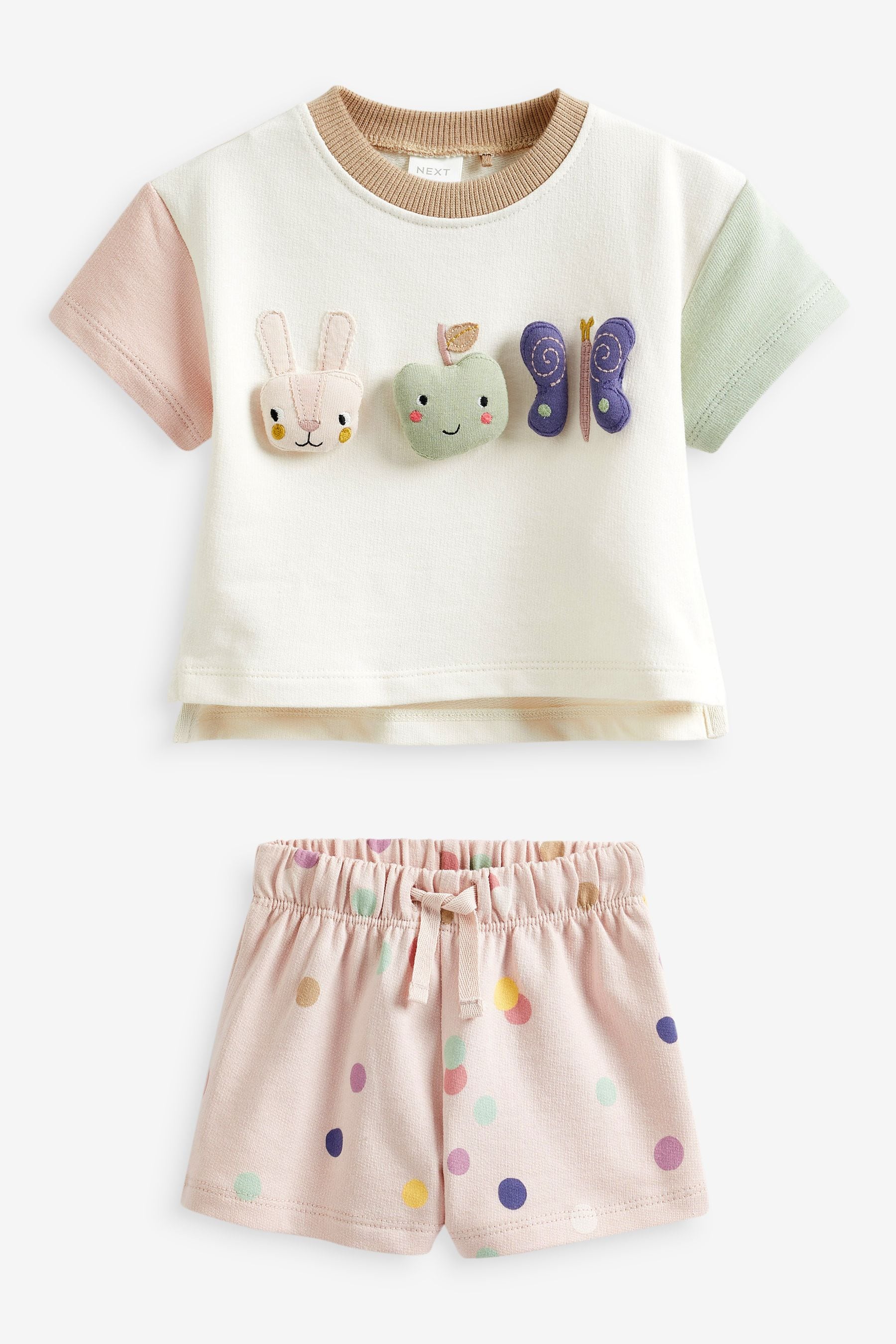 Character T-Shirt and Short Set (3mths-7yrs)