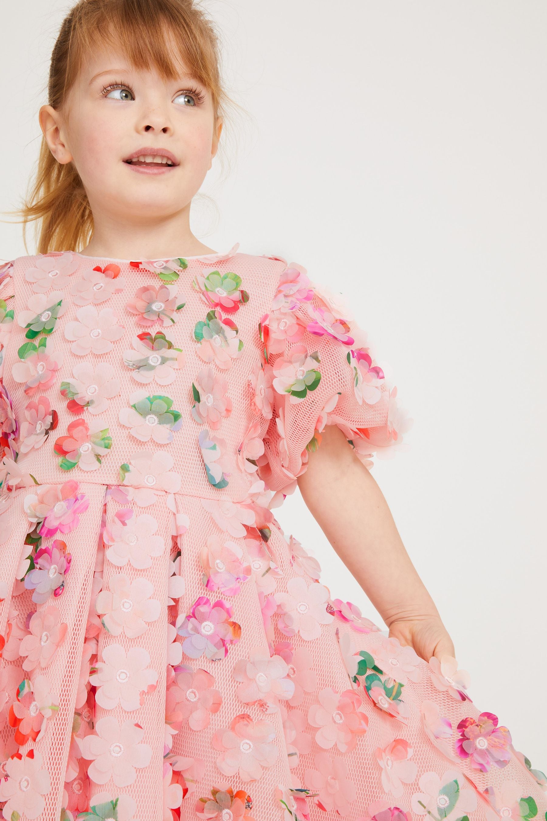 Pink Baker by Ted Baker Pink Flower Dress