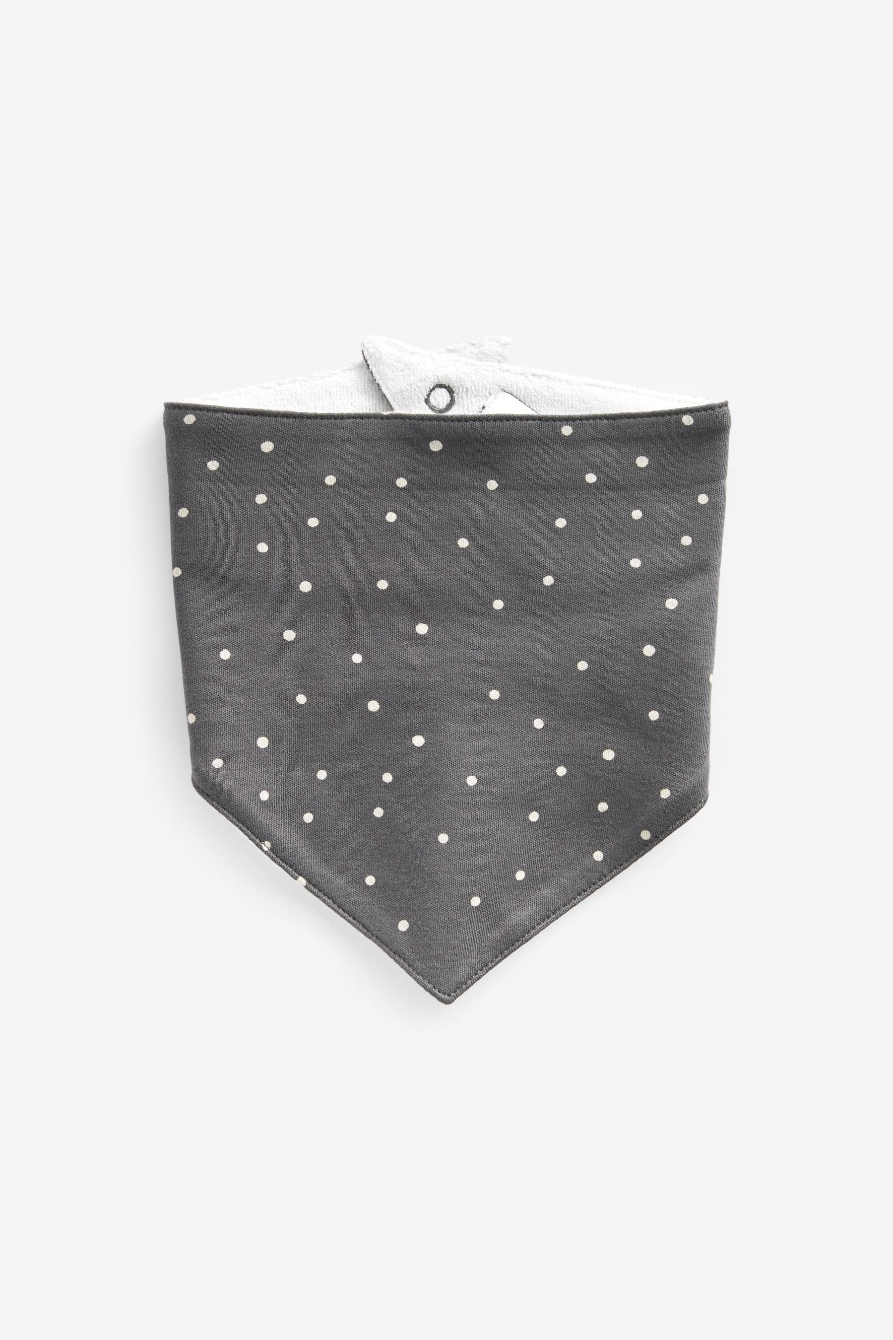 Black/White Dribble Baby Bibs 3 Pack