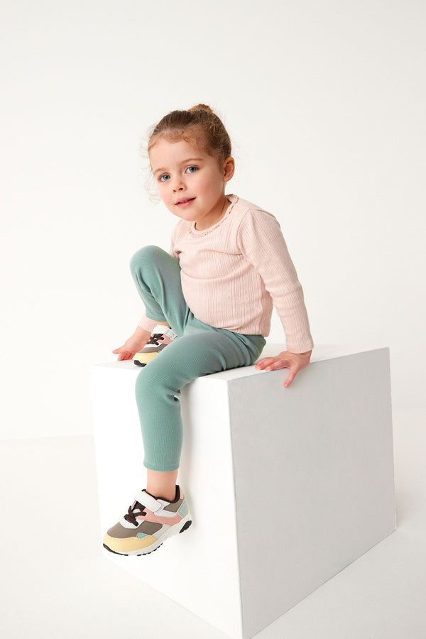 Green Basic Leggings (3mths-7yrs)