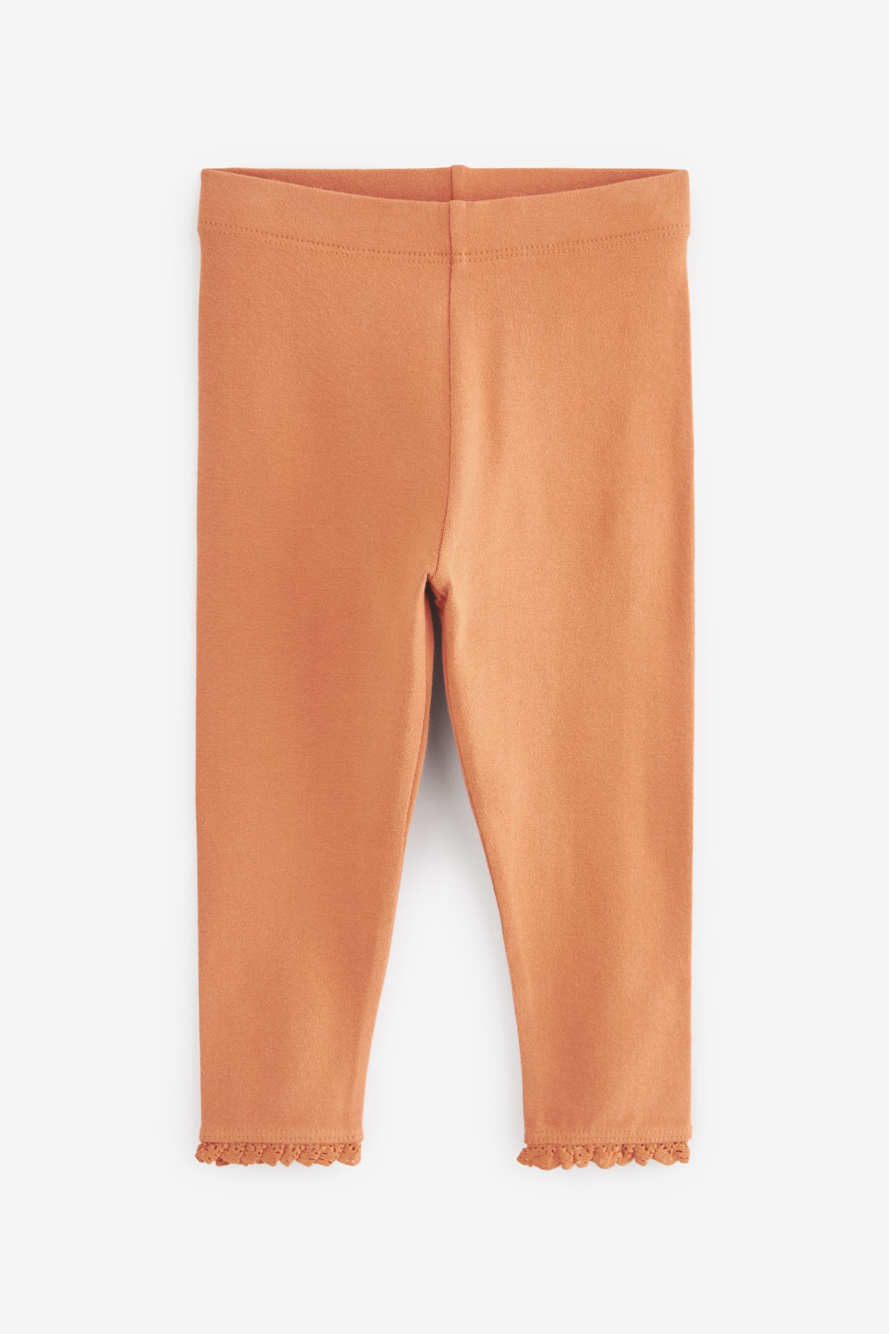 Burnt Orange Basic Leggings (3mths-7yrs)