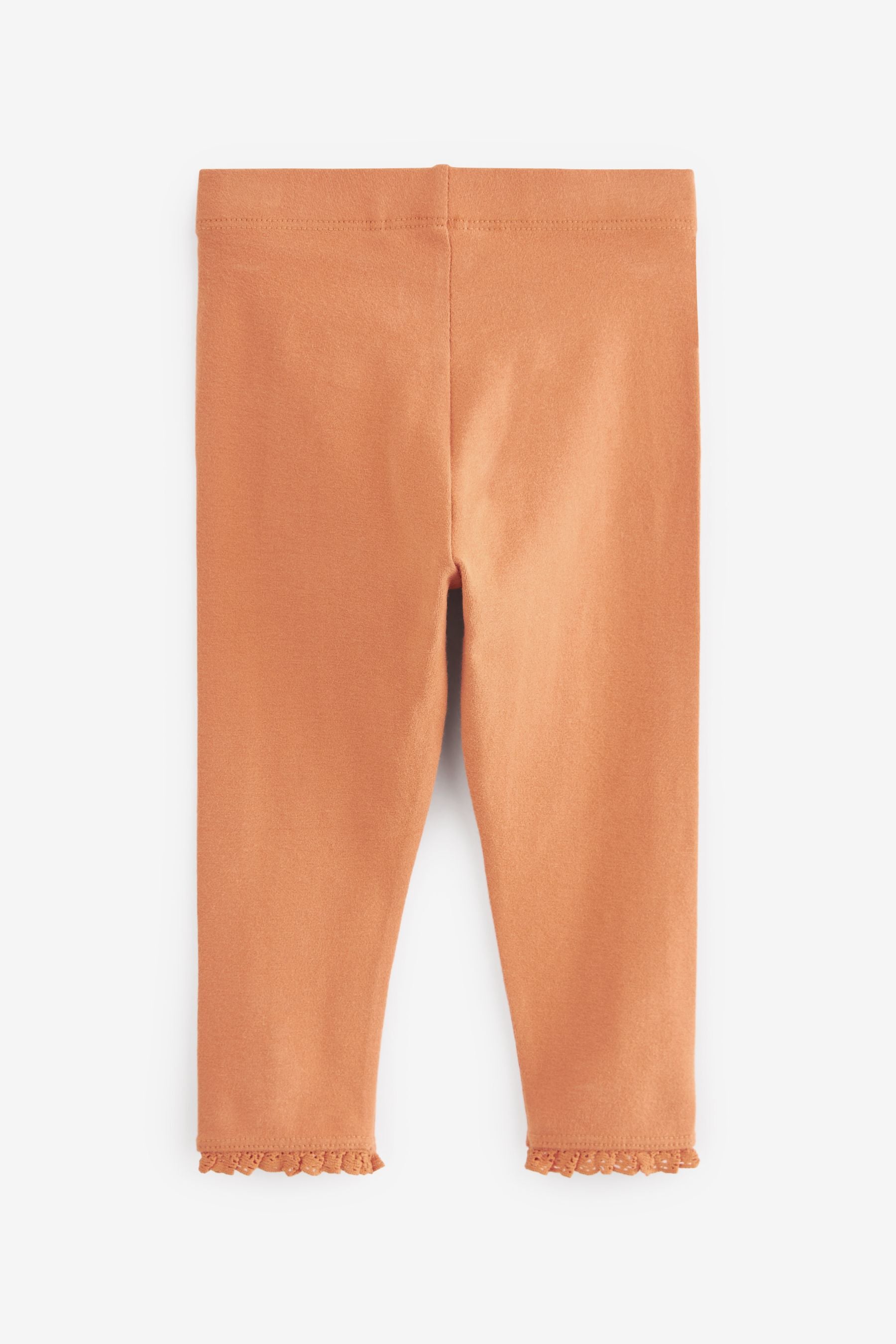 Burnt Orange Basic Leggings (3mths-7yrs)