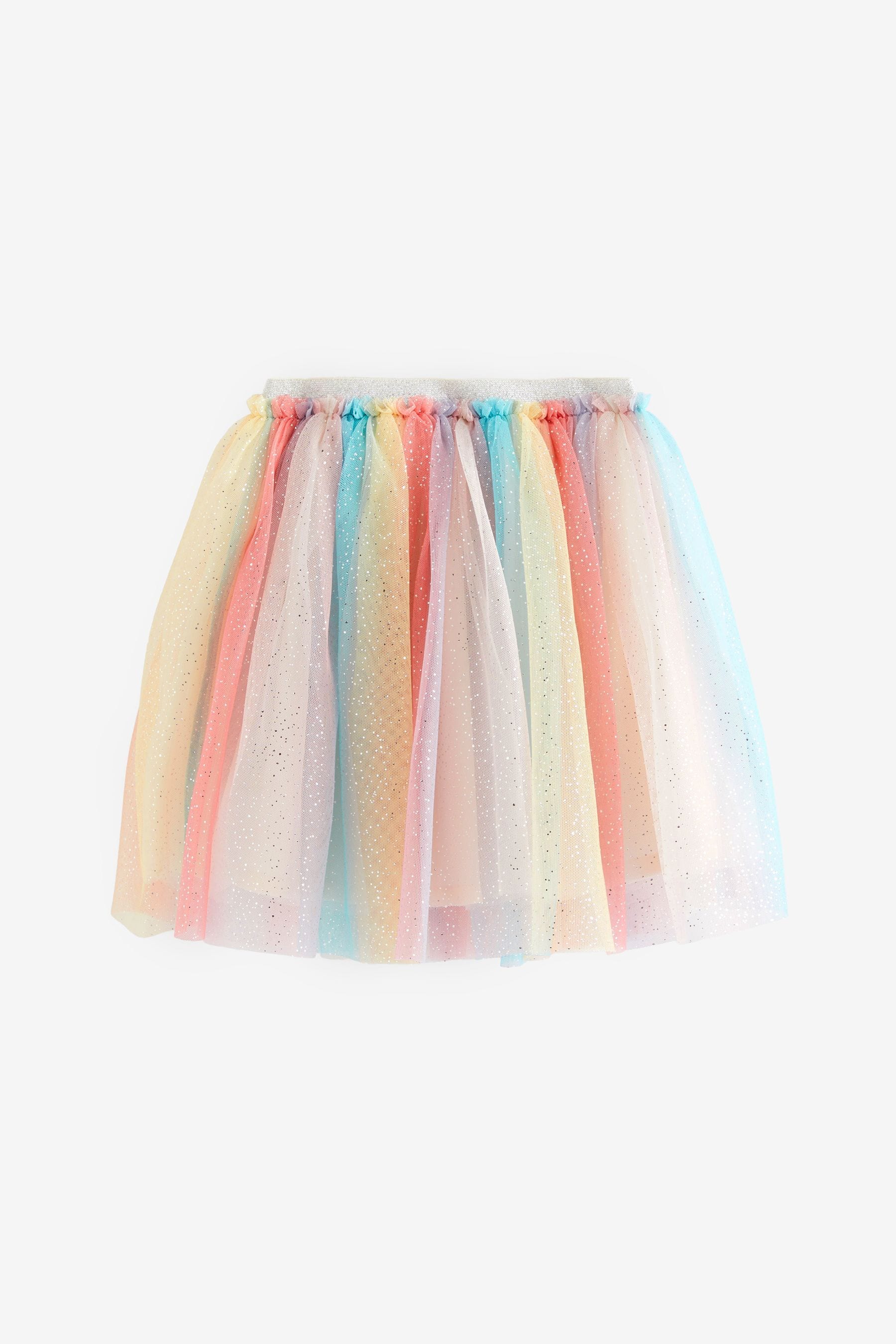 Rainbow Glitter Tutu Skirt (3mths-7yrs)