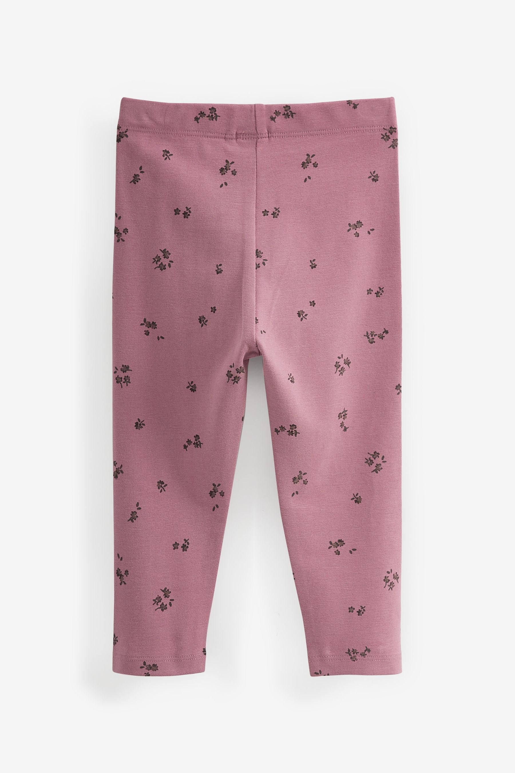 Purple Bunny Embroidered Leggings (3mths-7yrs)