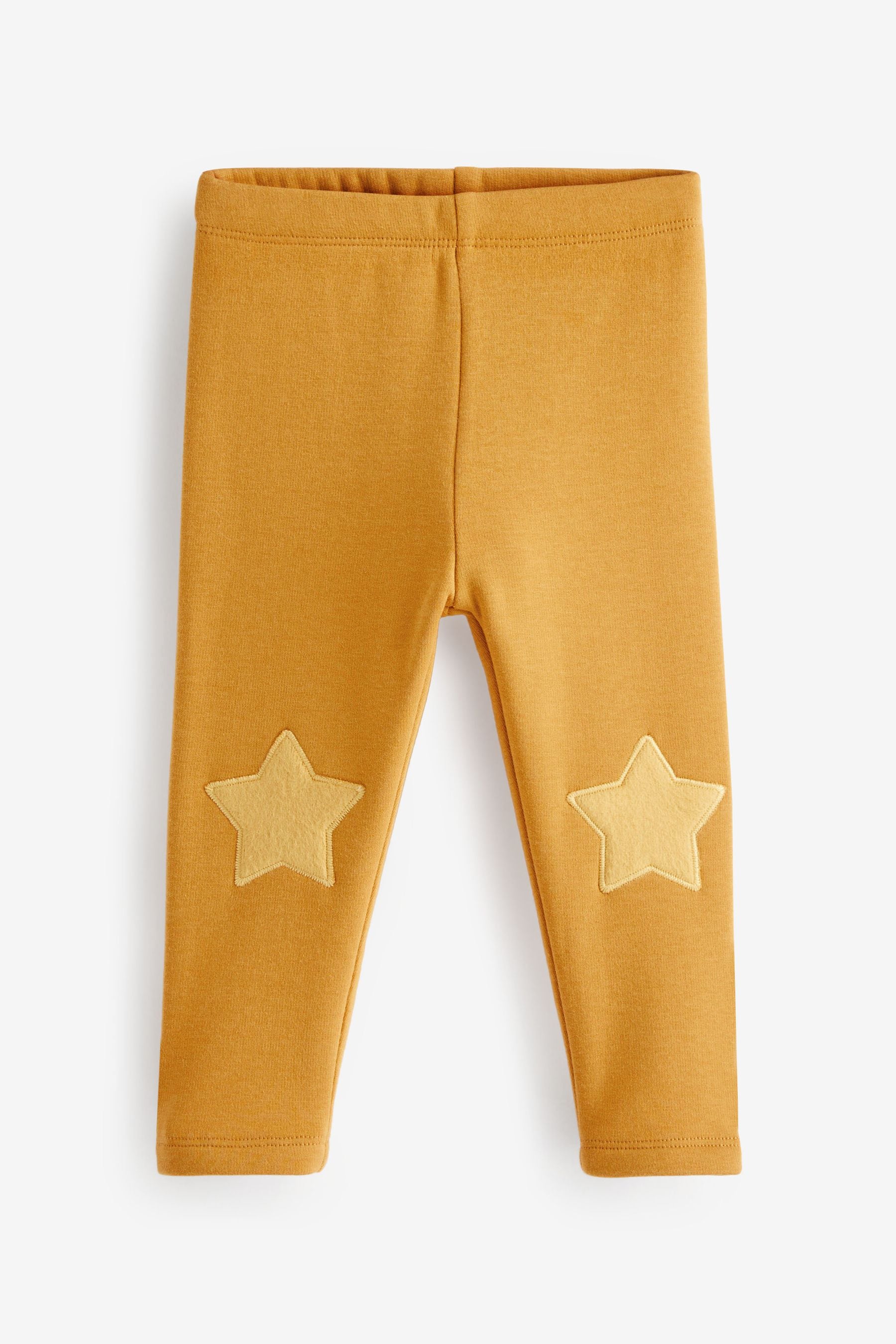 Yellow Cosy Fleece Lined Leggings (3mths-7yrs)