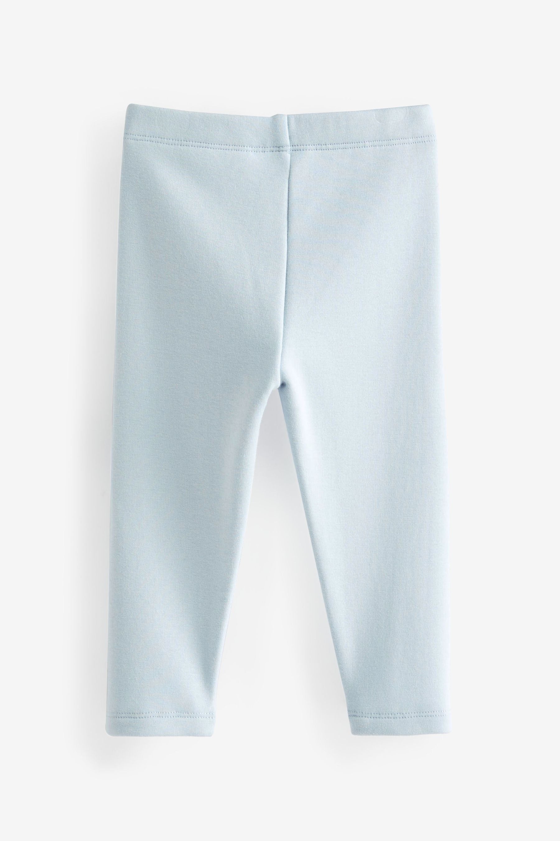 Light Blue Cosy Fleece Lined Leggings (3mths-7yrs)