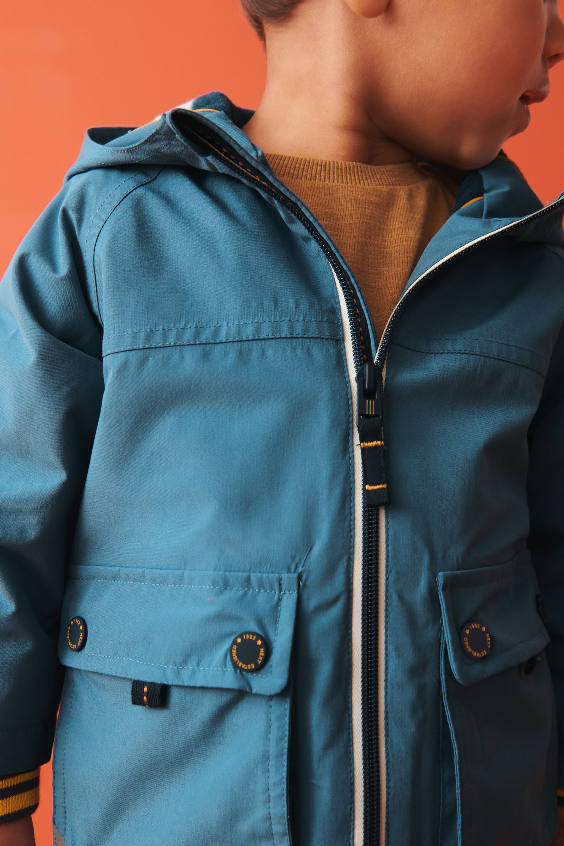 Blue Waterproof Coat (3mths-7yrs)