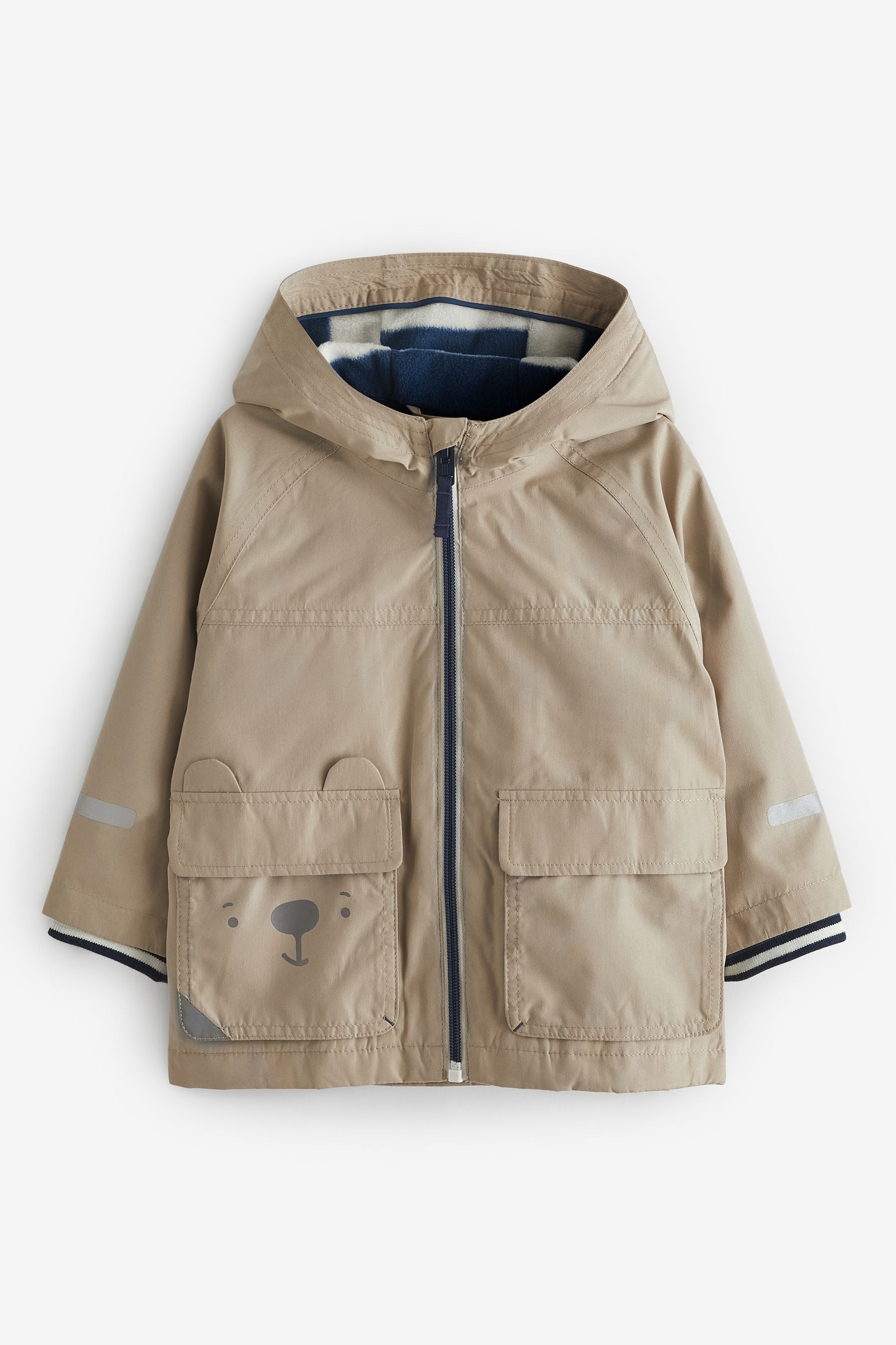 Stone Neutral Waterproof Coat (3mths-7yrs)