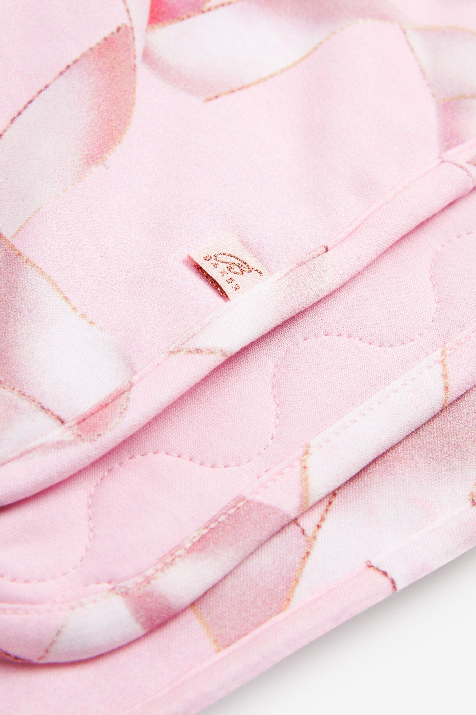 Pink Baker by Ted Baker Baby Girls Pretty All-Over Bow Print Blanket