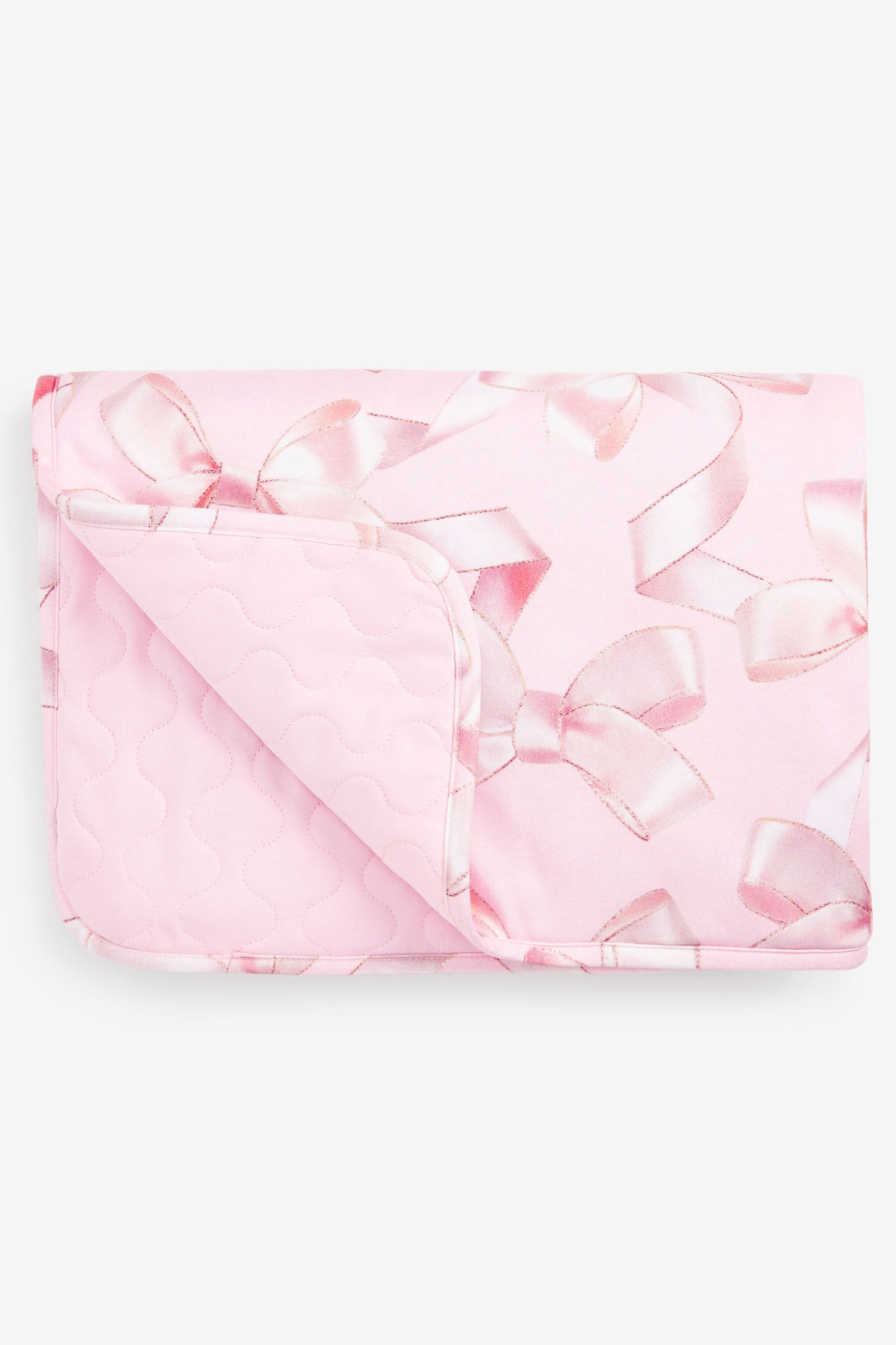 Pink Baker by Ted Baker Baby Girls Pretty All-Over Bow Print Blanket