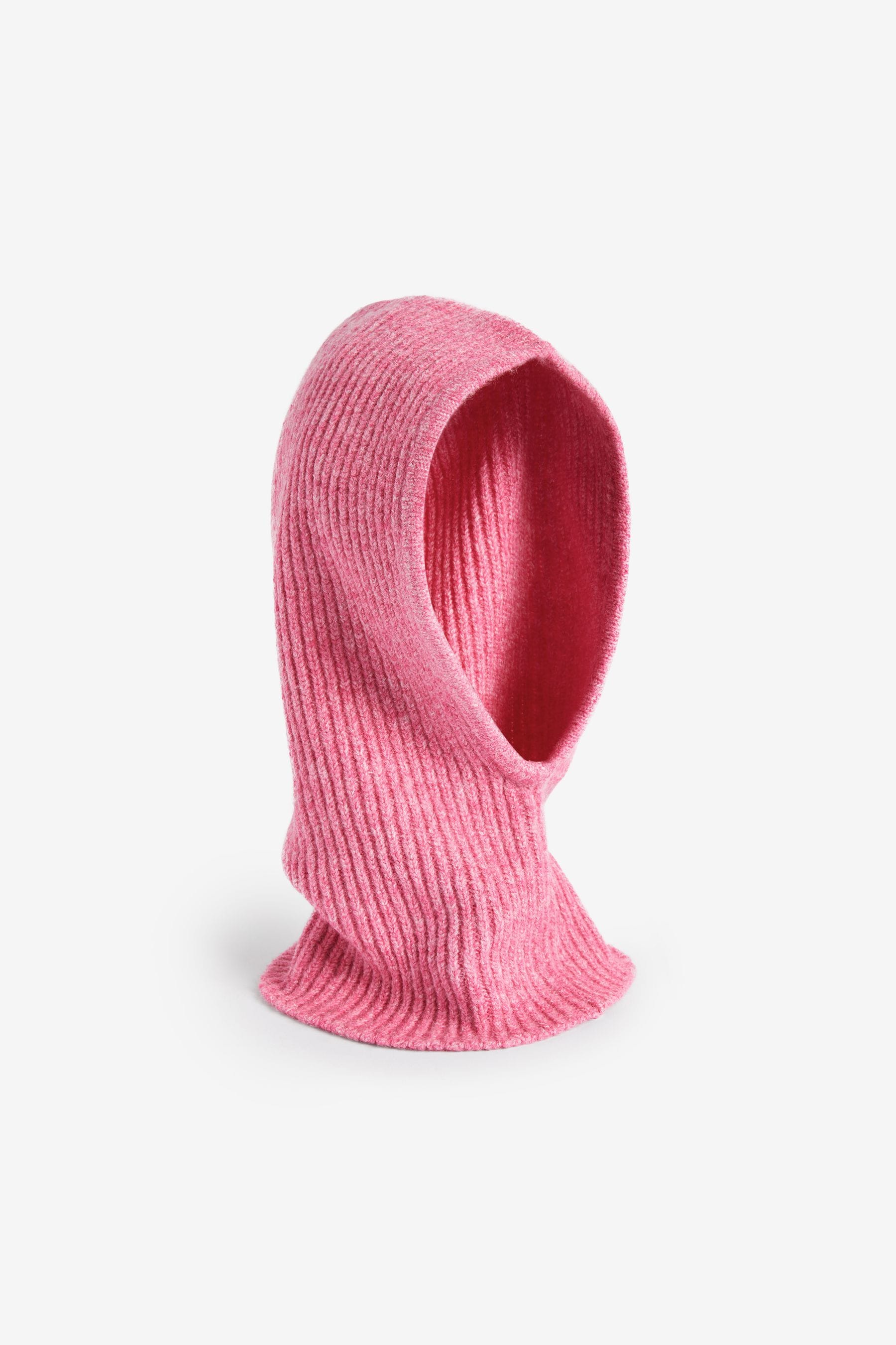 Pink Knitted Headcover Hat (3-16yrs)