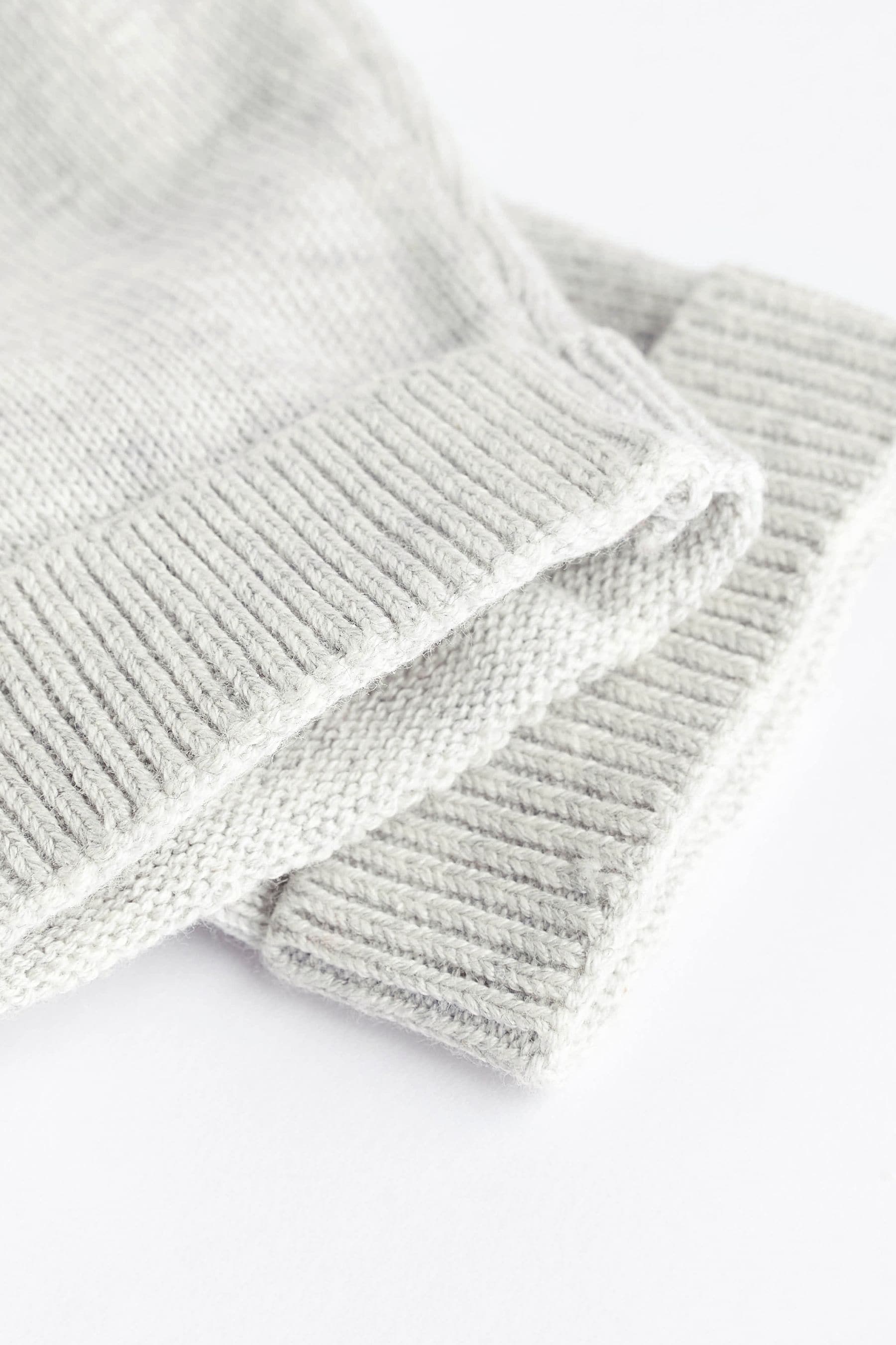 Grey/White Baby Knitted Cardigans 2 Packs