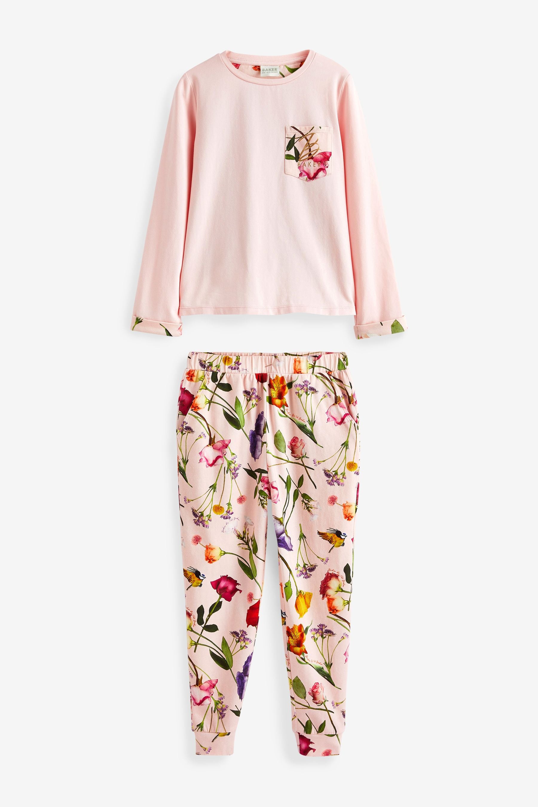 Pink Baker by Ted Baker Pink Floral Pyjama Set