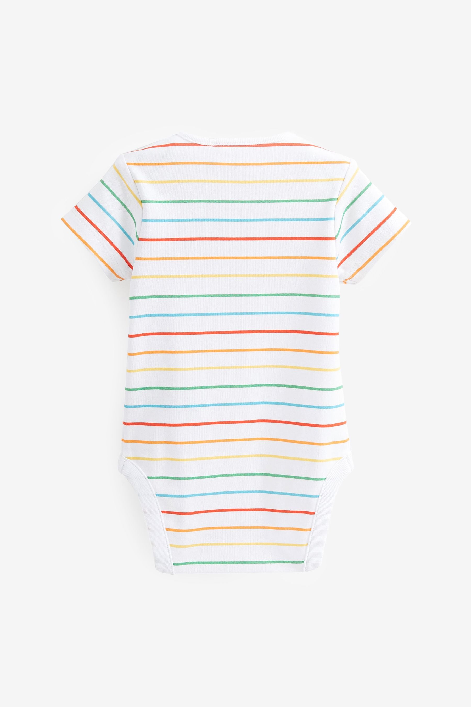 Bright Baby Short Sleeve Bodysuits 3 Pack