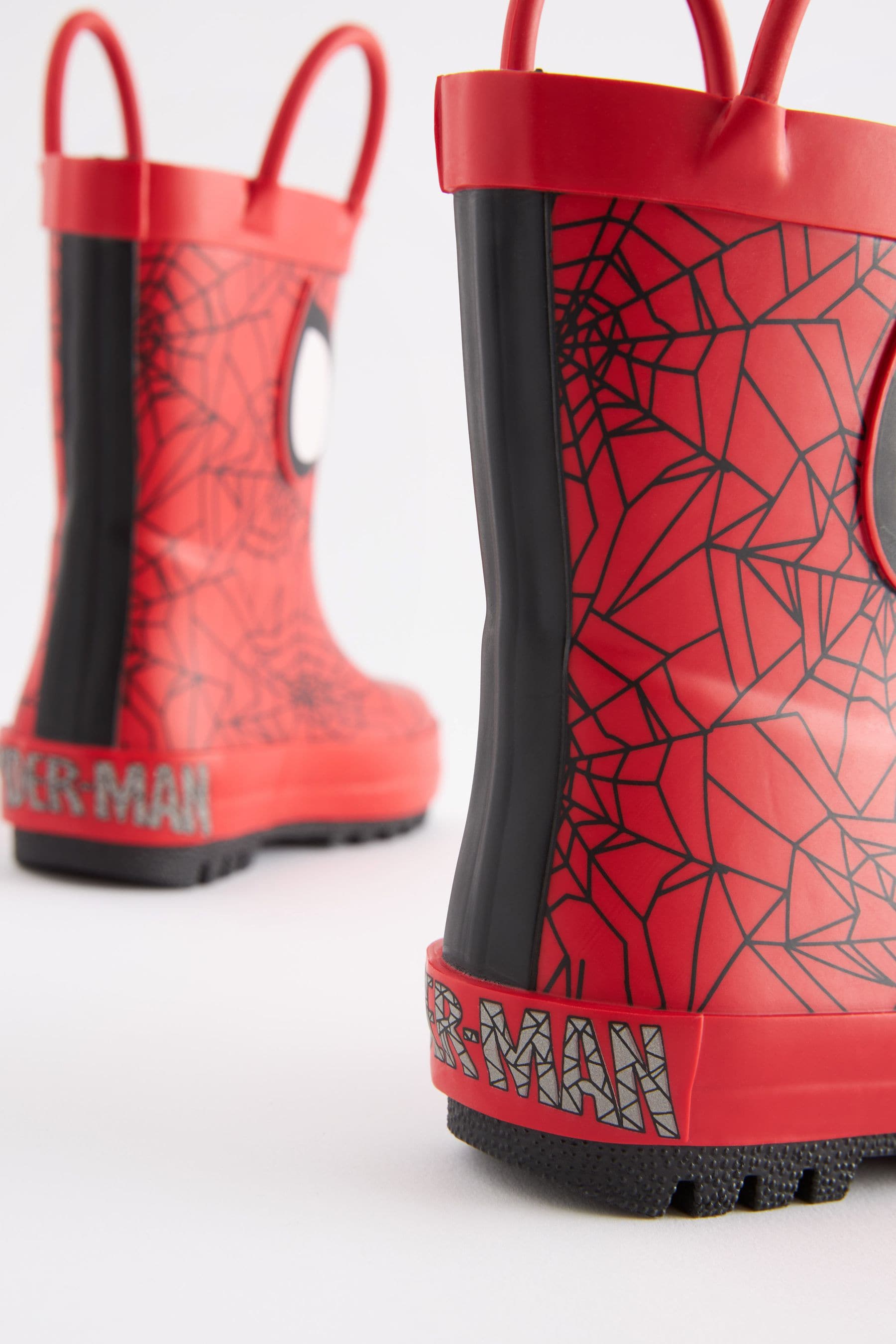 Spider-Man Red Handle Wellies