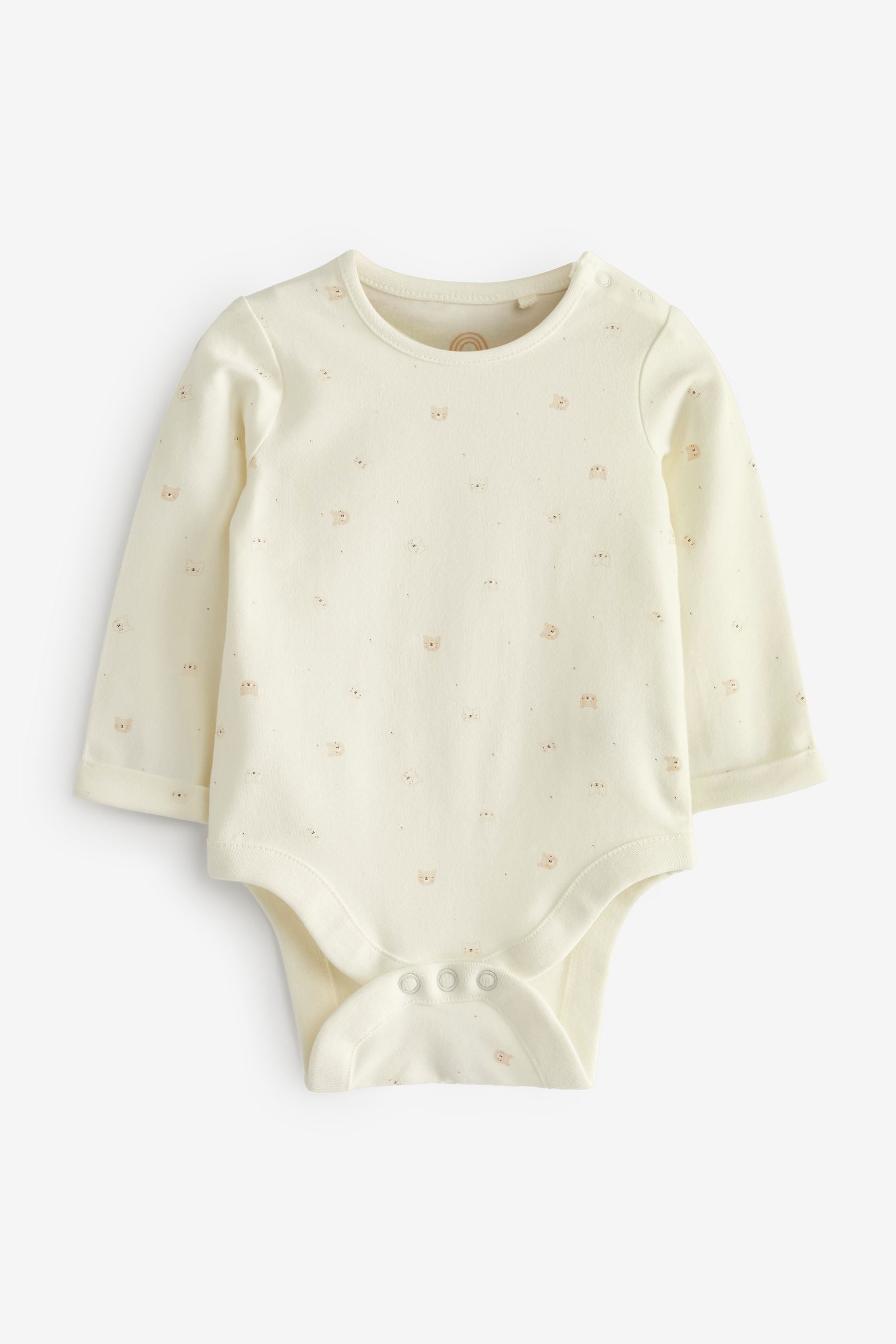 Neutral Bear Velour Baby Dungaree And Bodysuit (0-9mths)