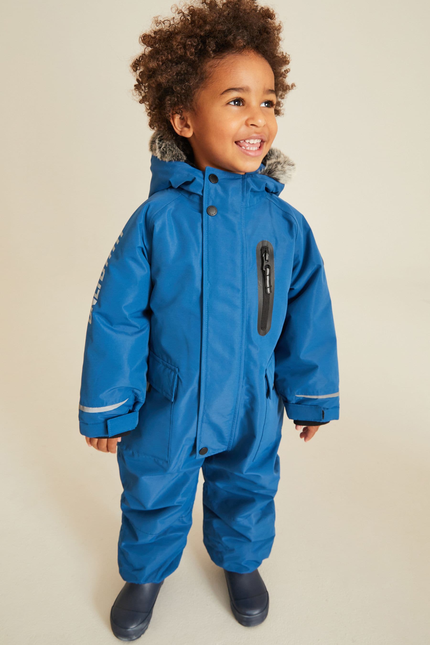 Cobalt Blue Waterproof Snowsuit (3mths-7yrs)