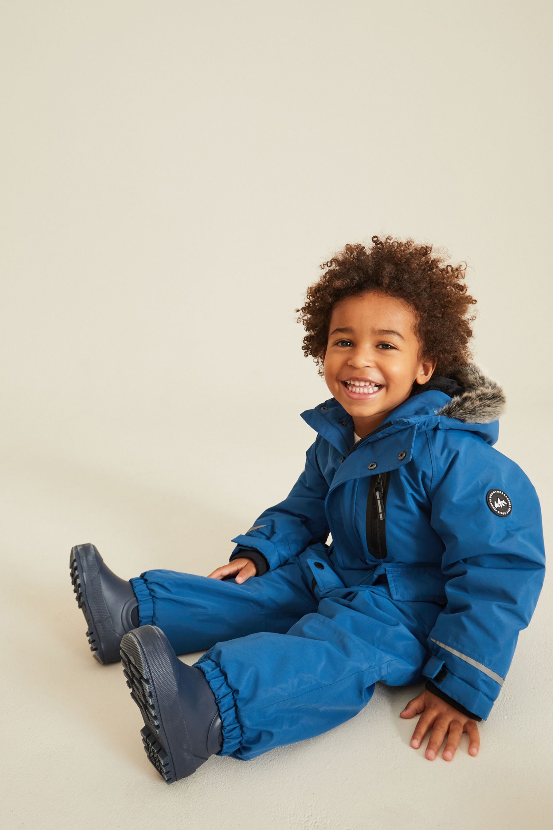 Cobalt Blue Waterproof Snowsuit (3mths-7yrs)