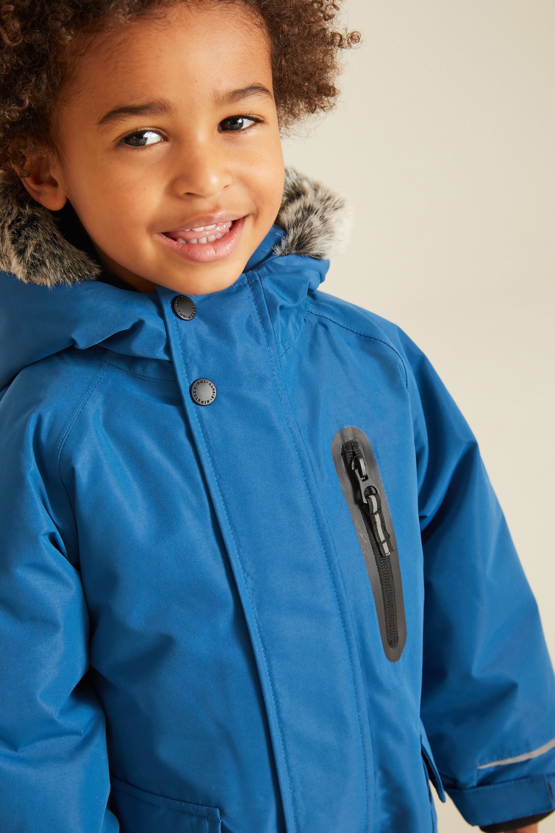 Cobalt Blue Waterproof Snowsuit (3mths-7yrs)