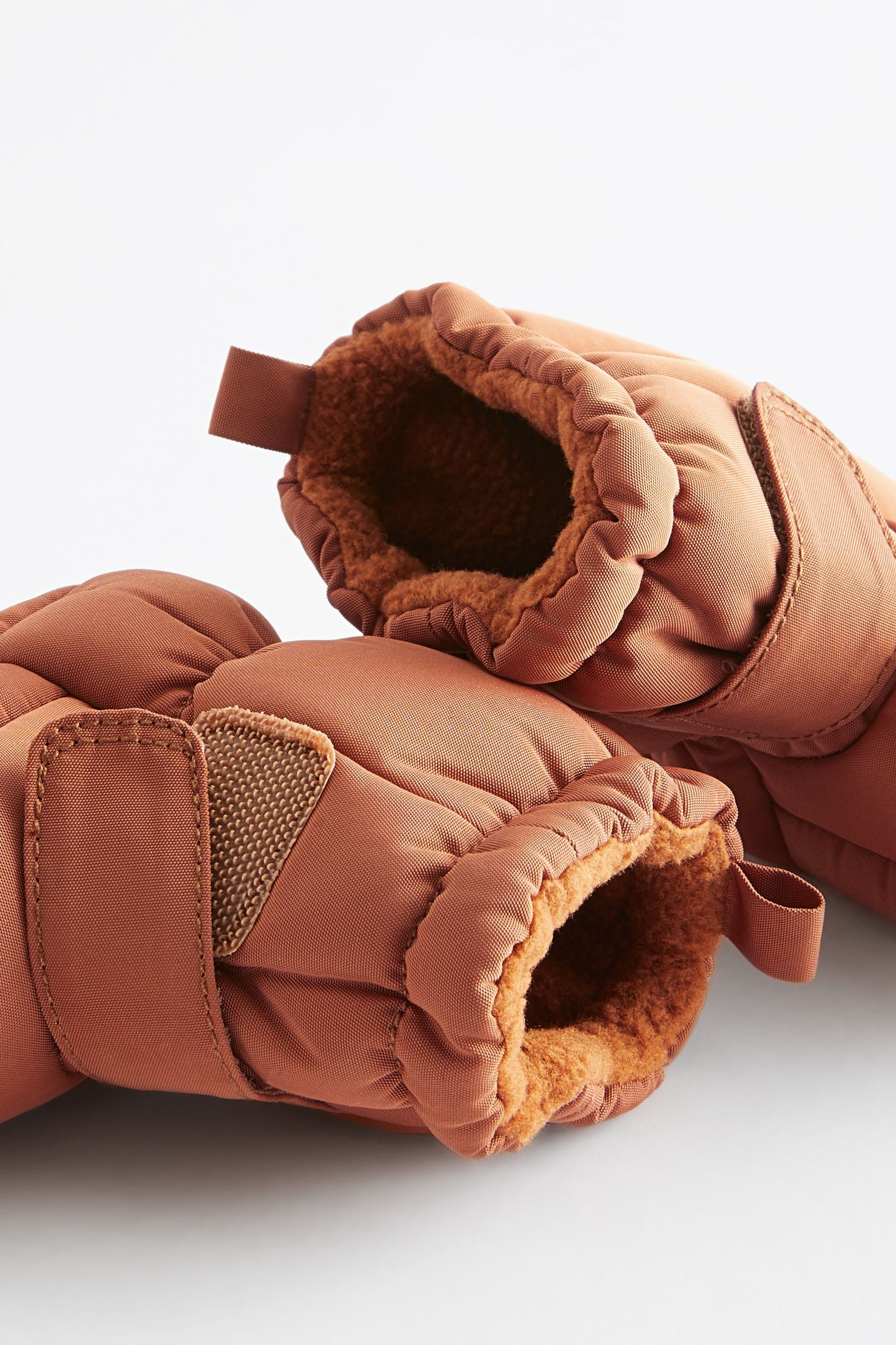 Rust Brown Thinsulate™ Lined Baby Snow Boots (0-24mths)