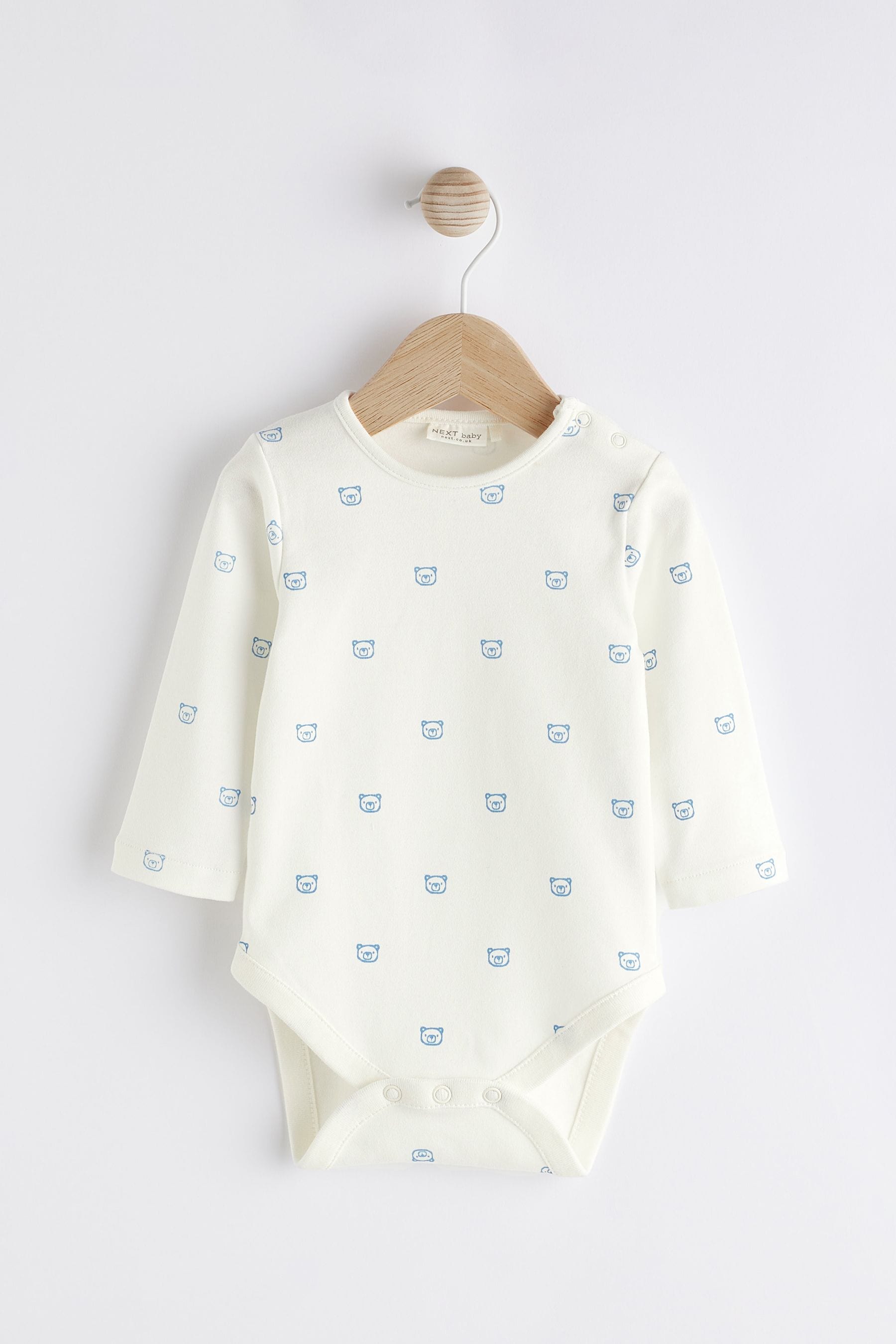 Denim Blue Baby Dungaree and Bodysuit Set (0mths-2yrs)