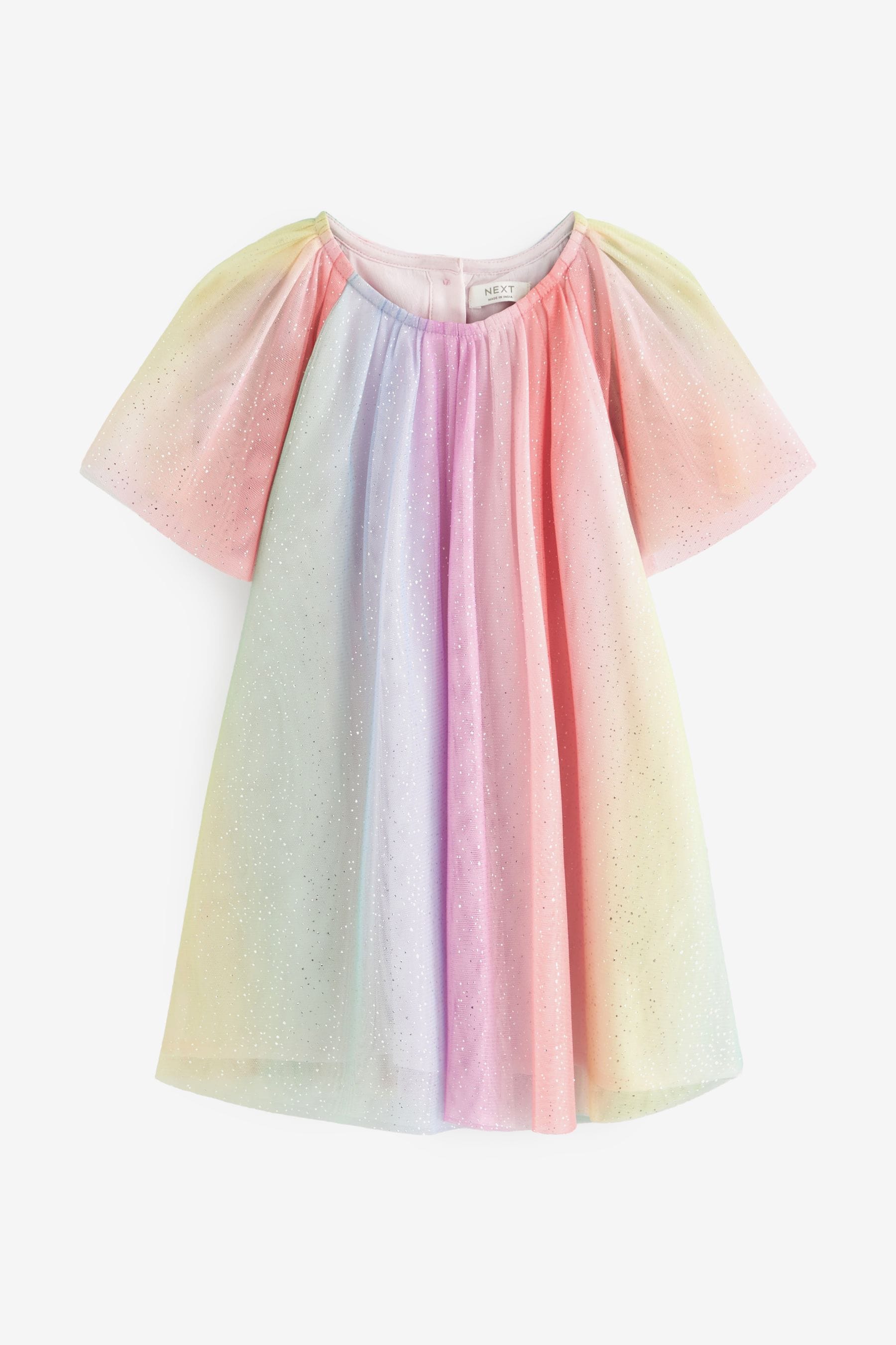 Rainbow Sparkle Tulle Party Dress (3mths-10yrs)