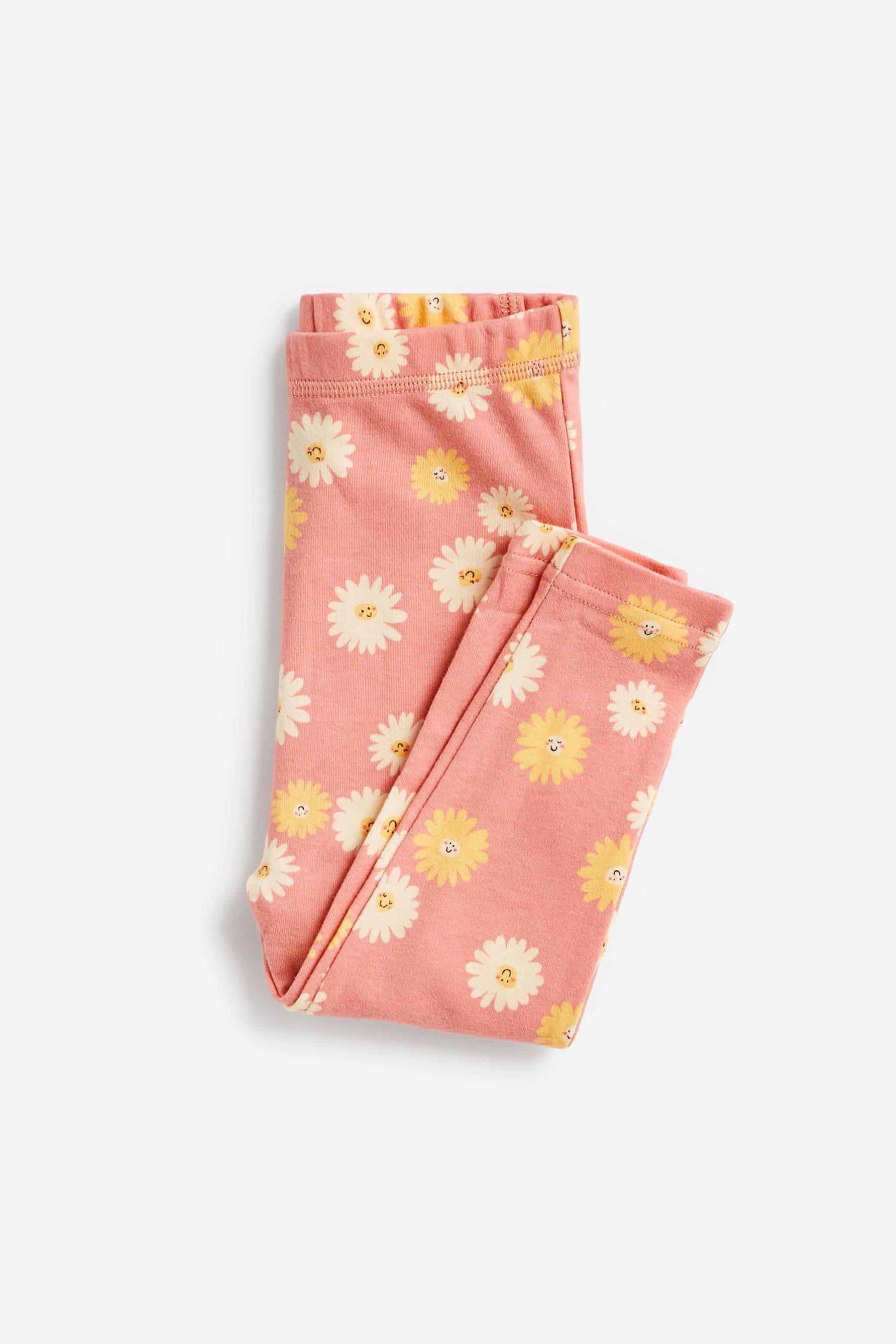 Pink/Yellow Bunny Floral Pyjamas 3 Pack (9mths-8yrs)