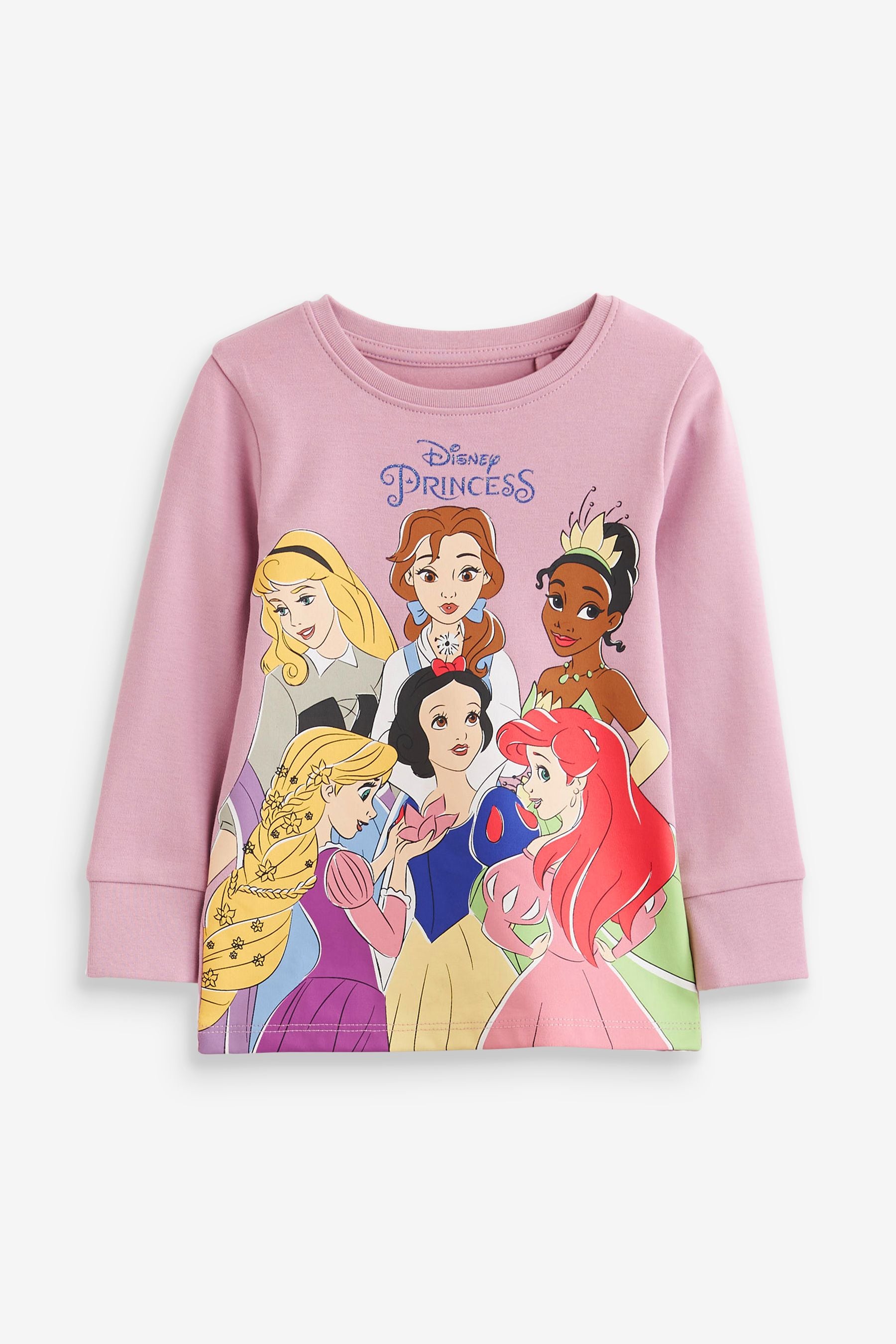 Purple Disney Princesses Pyjamas (9mths-10yrs)