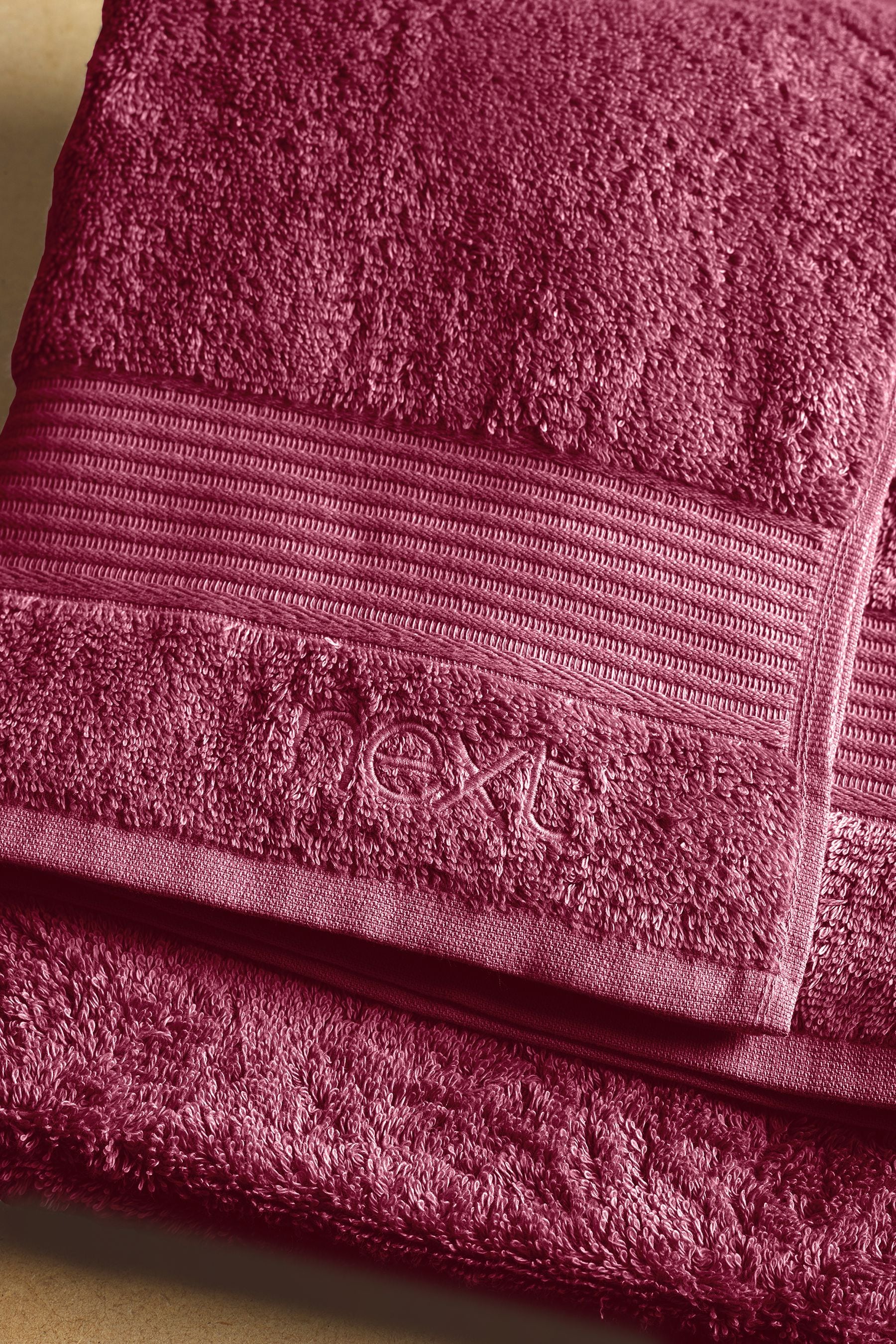 Pink Faded Rose Egyptian Cotton Towel