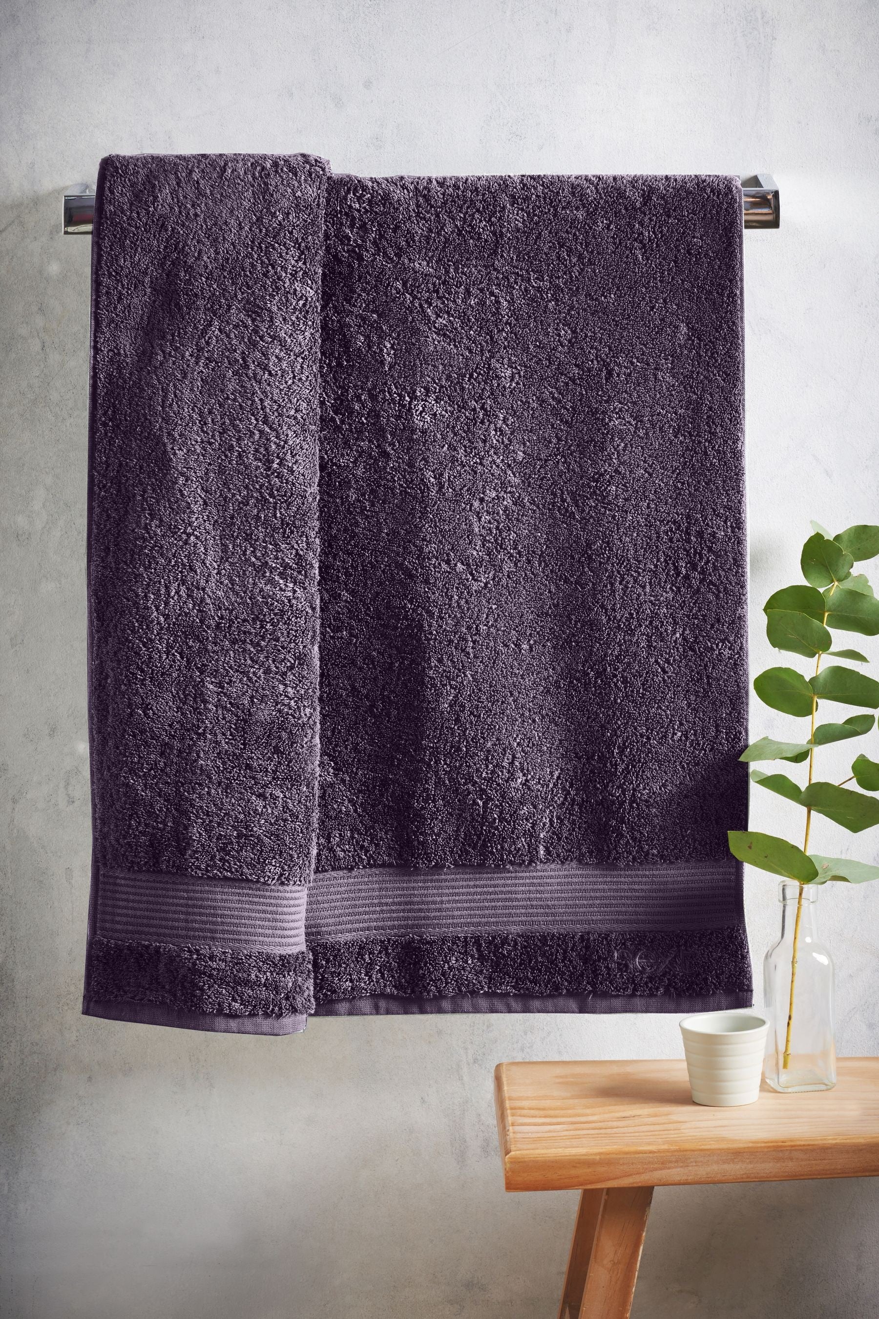 Purple Plum Egyptian Cotton Towel