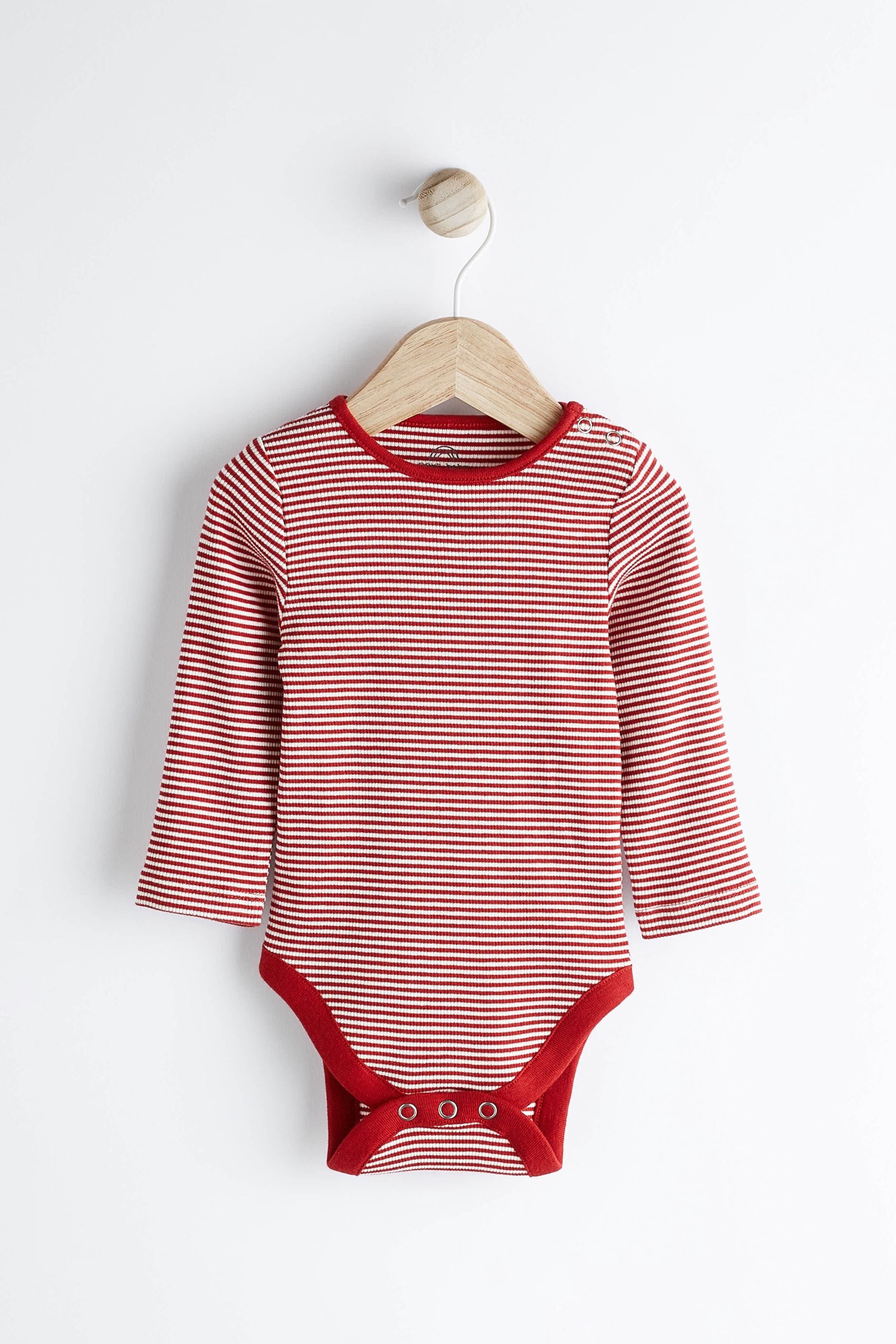 Red Santa Jersey Baby Dungarees And Bodysuit (0mths-2yrs)