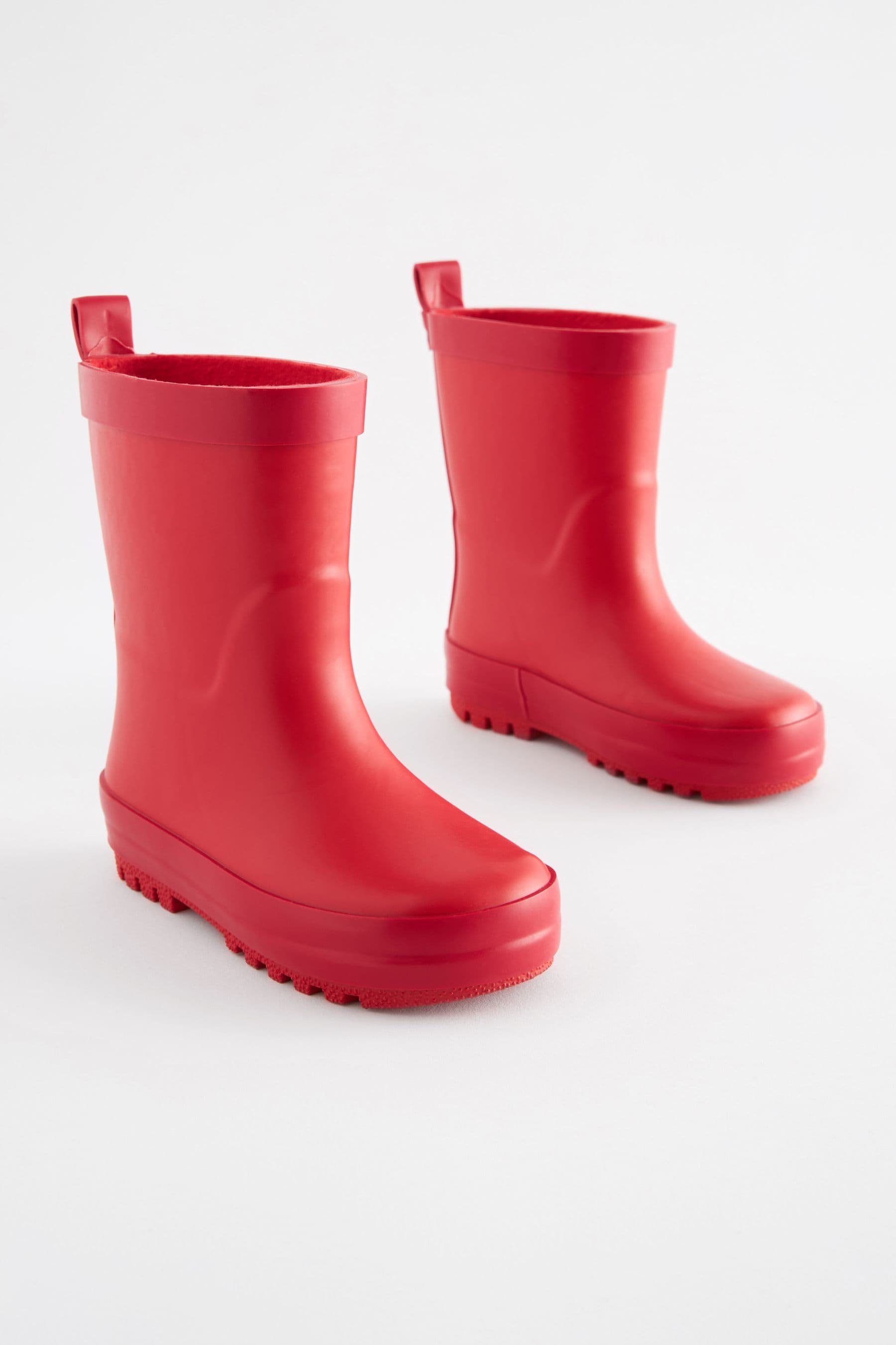 Red Rubber Wellies